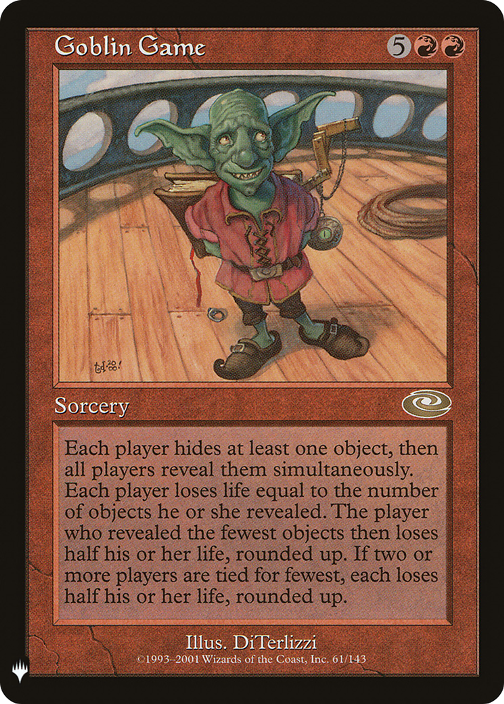 Goblin Game — The List — Magic: The Gathering