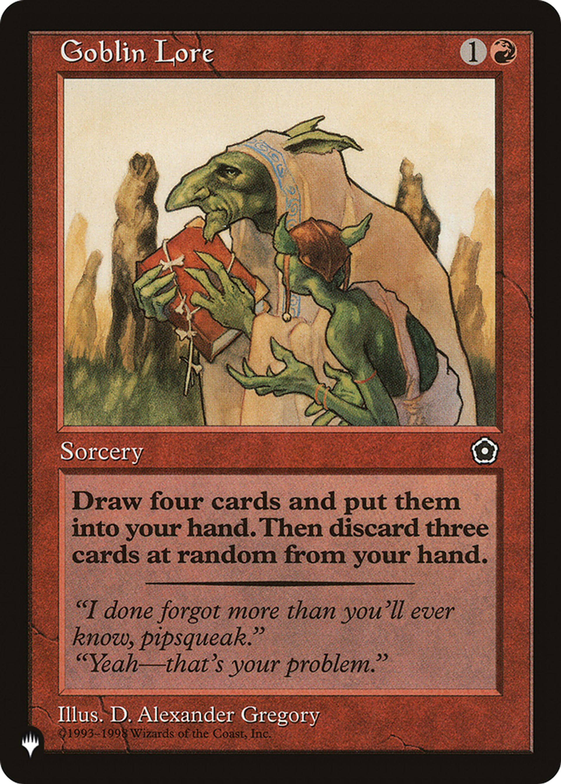Sapience gobeline — The List — Magic: The Gathering