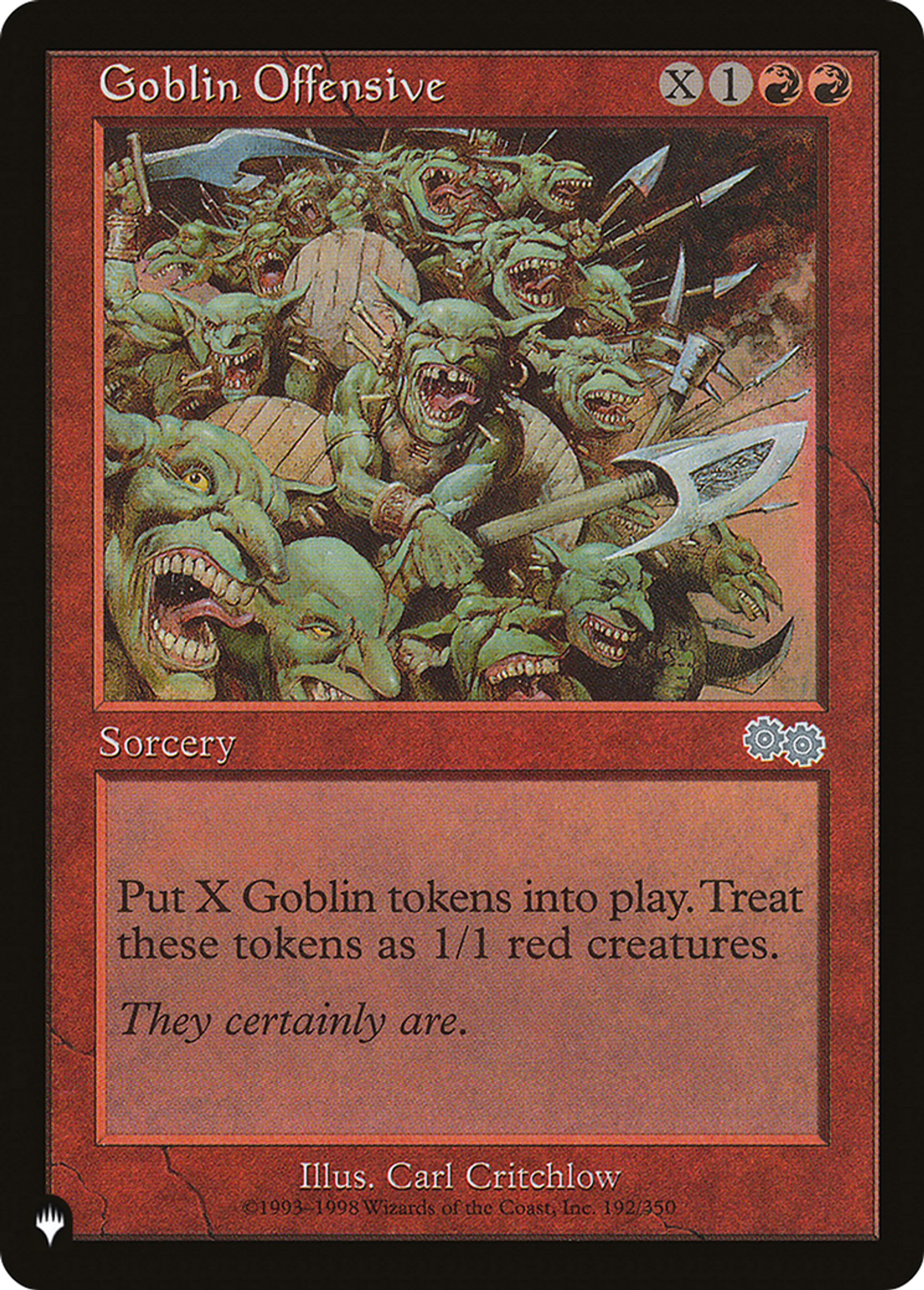 Offensive gobeline — The List — Magic: The Gathering