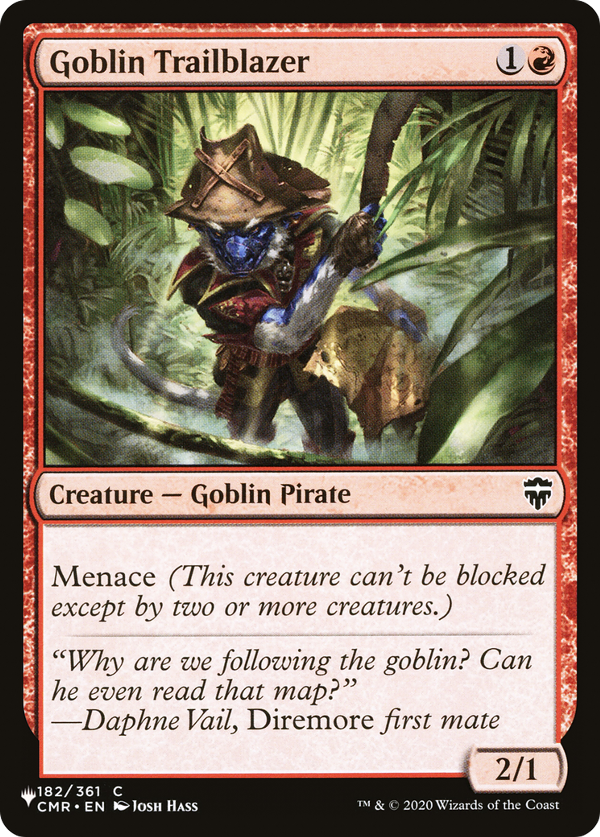 Goblin Trailblazer — The List — Magic: The Gathering