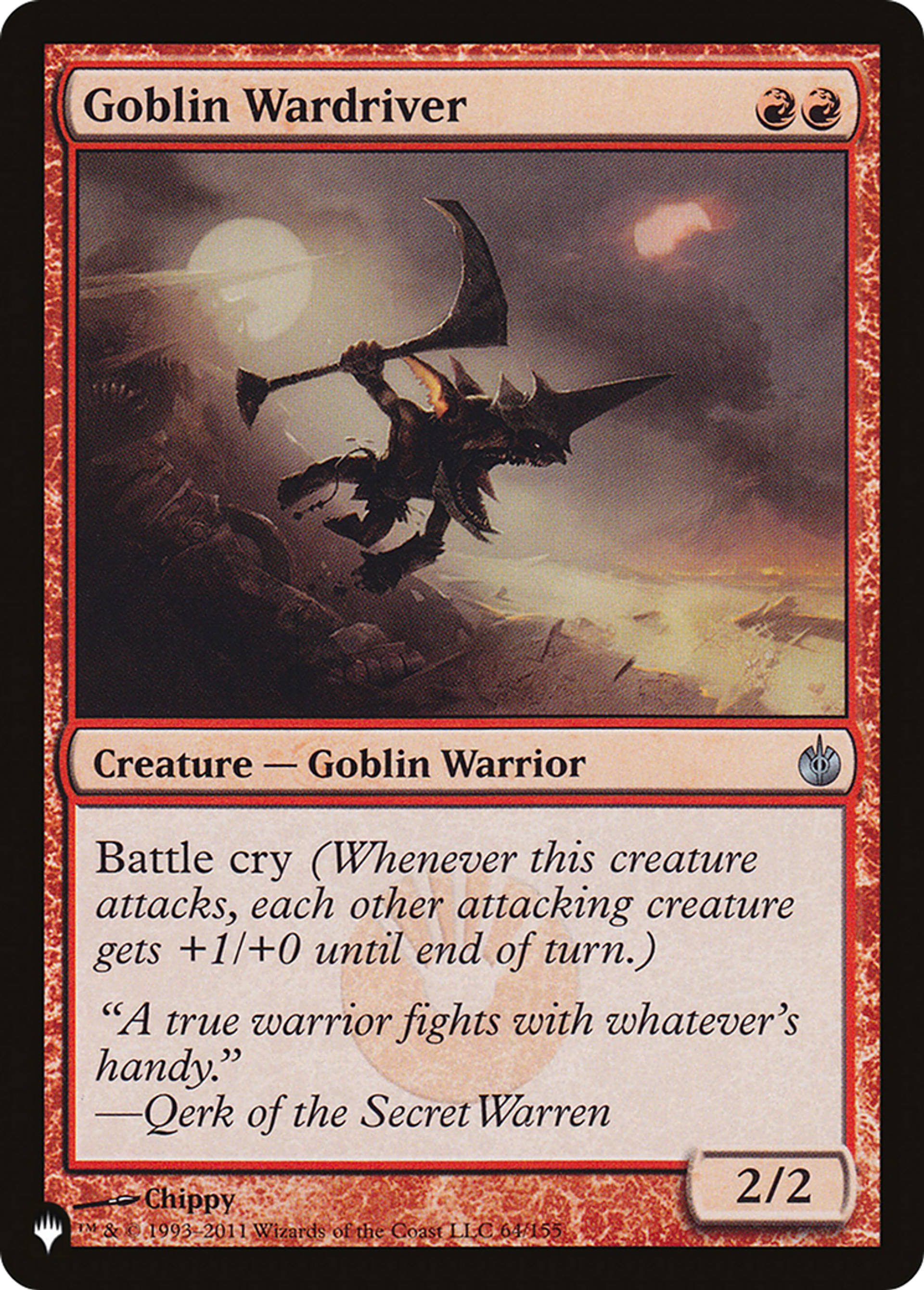 Goblin Wardriver — The List — Magic: The Gathering