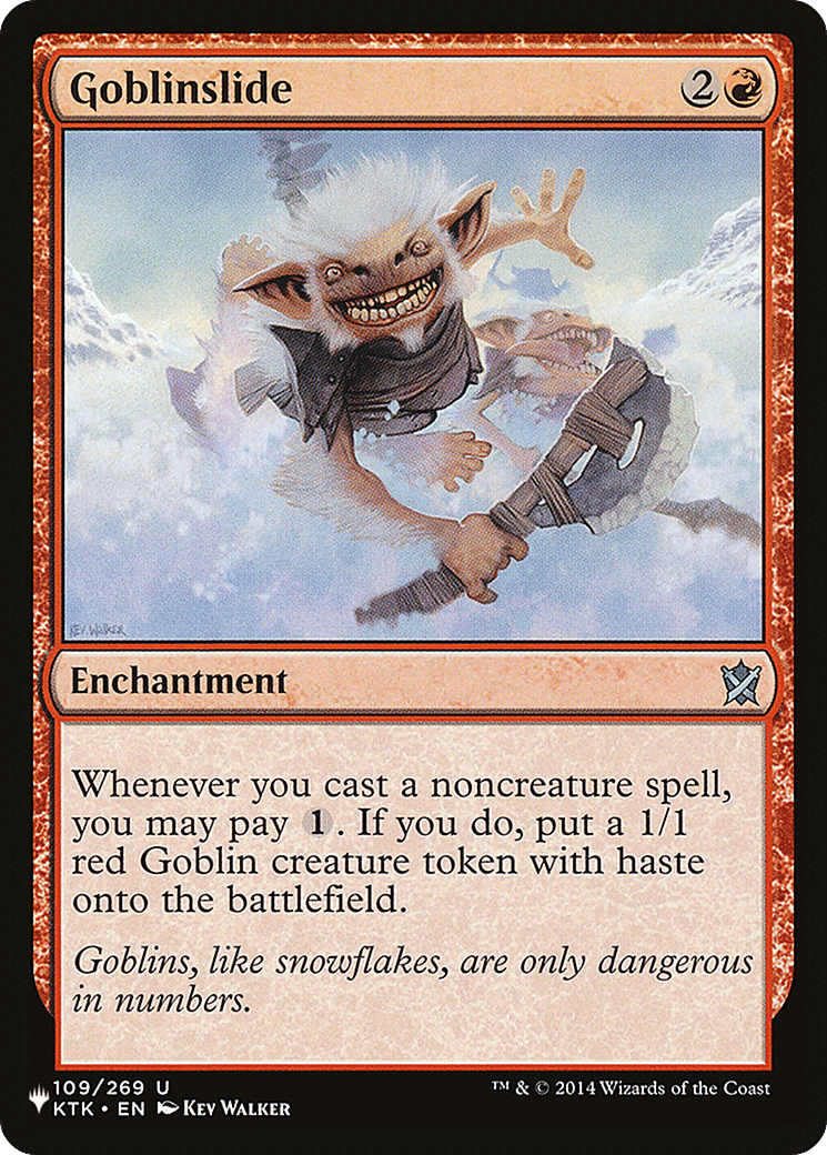 Goblinslide — The List — Magic: The Gathering