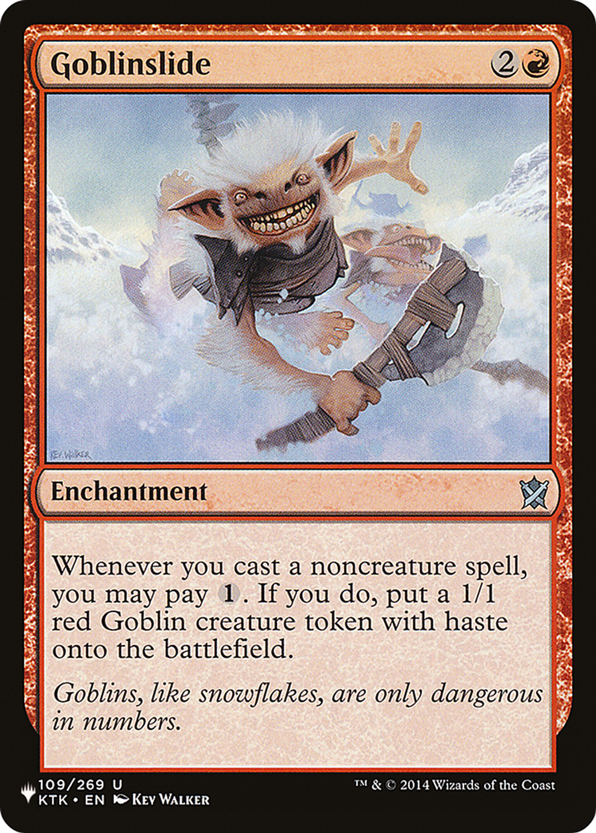 Goblinslide — The List — Magic: The Gathering