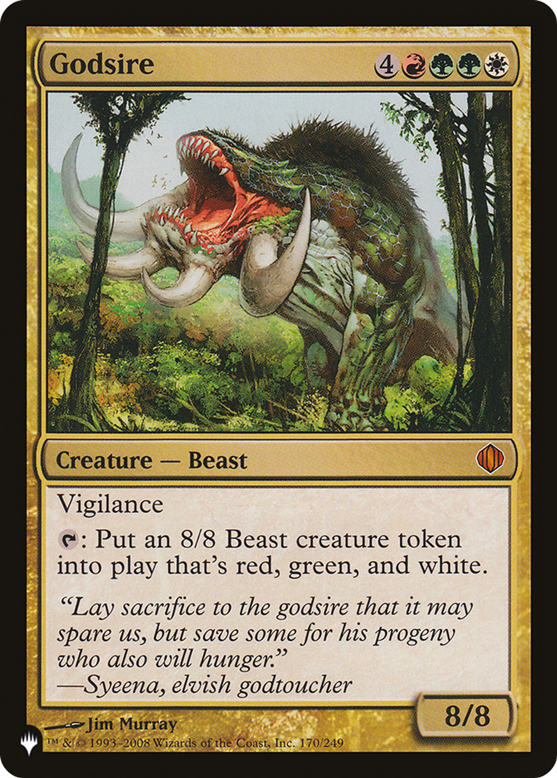 Père divin — The List — Magic: The Gathering