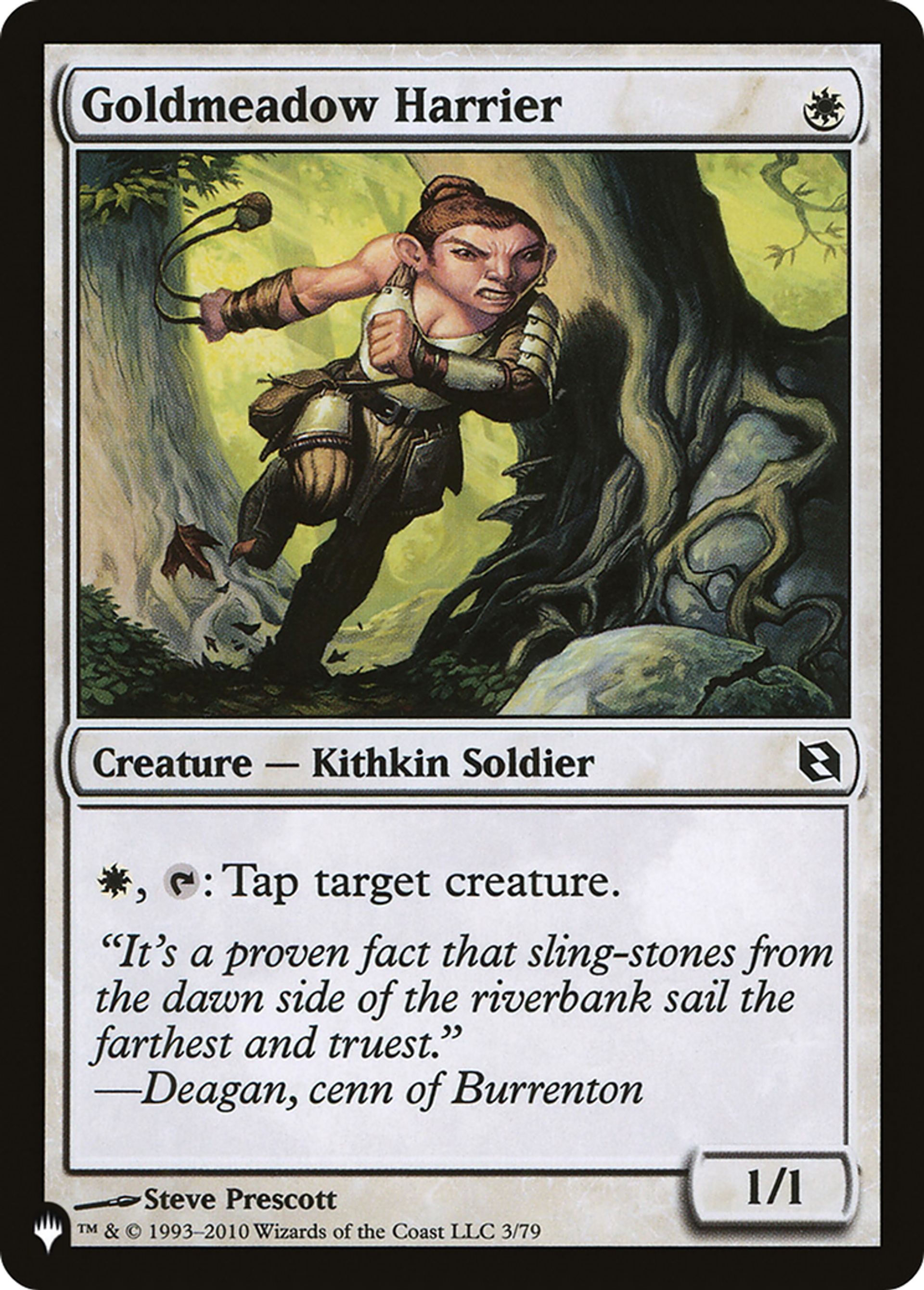 Goldmeadow Harrier — The List — Magic: The Gathering