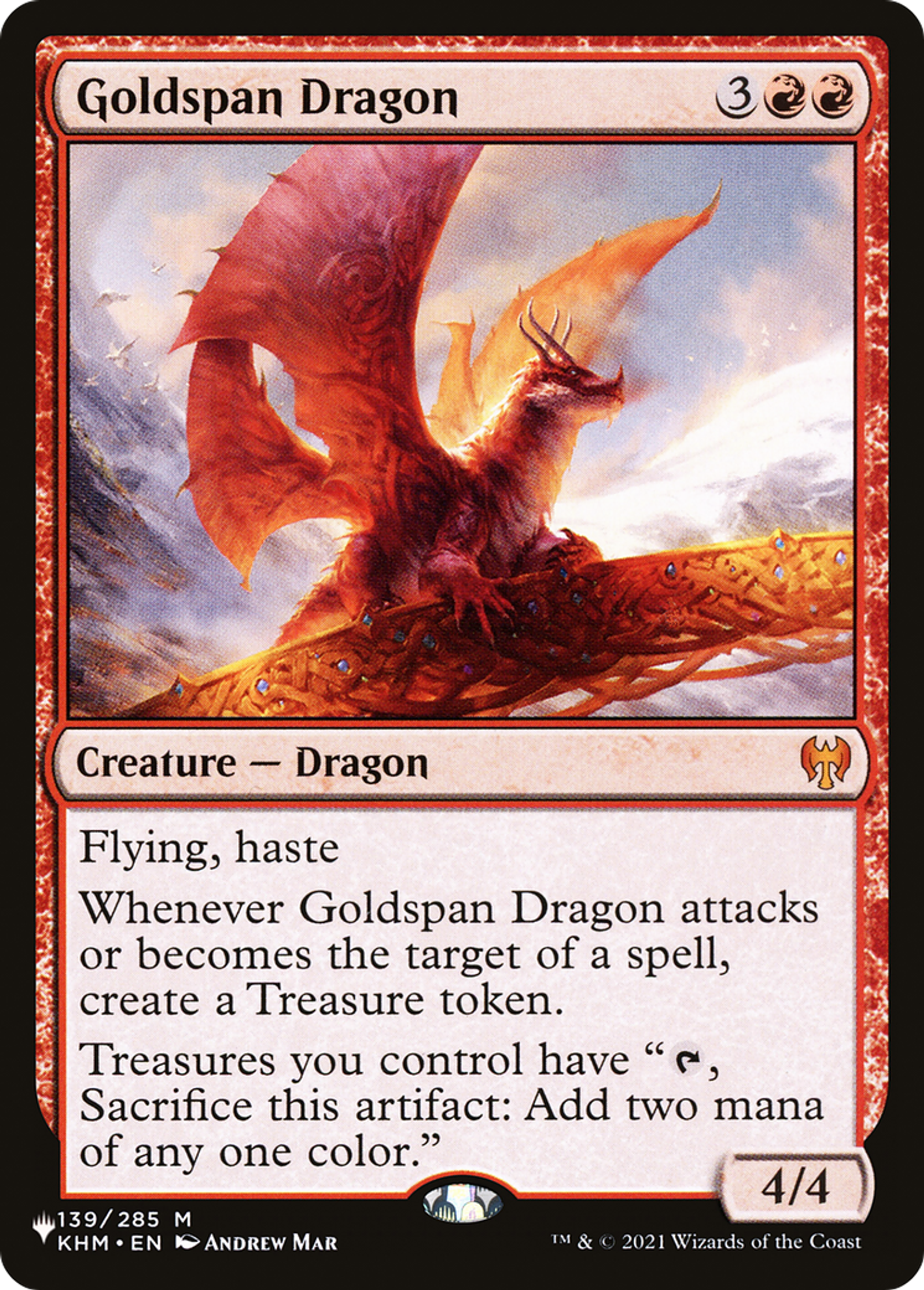 Dragon d'Orpont — The List — Magic: The Gathering