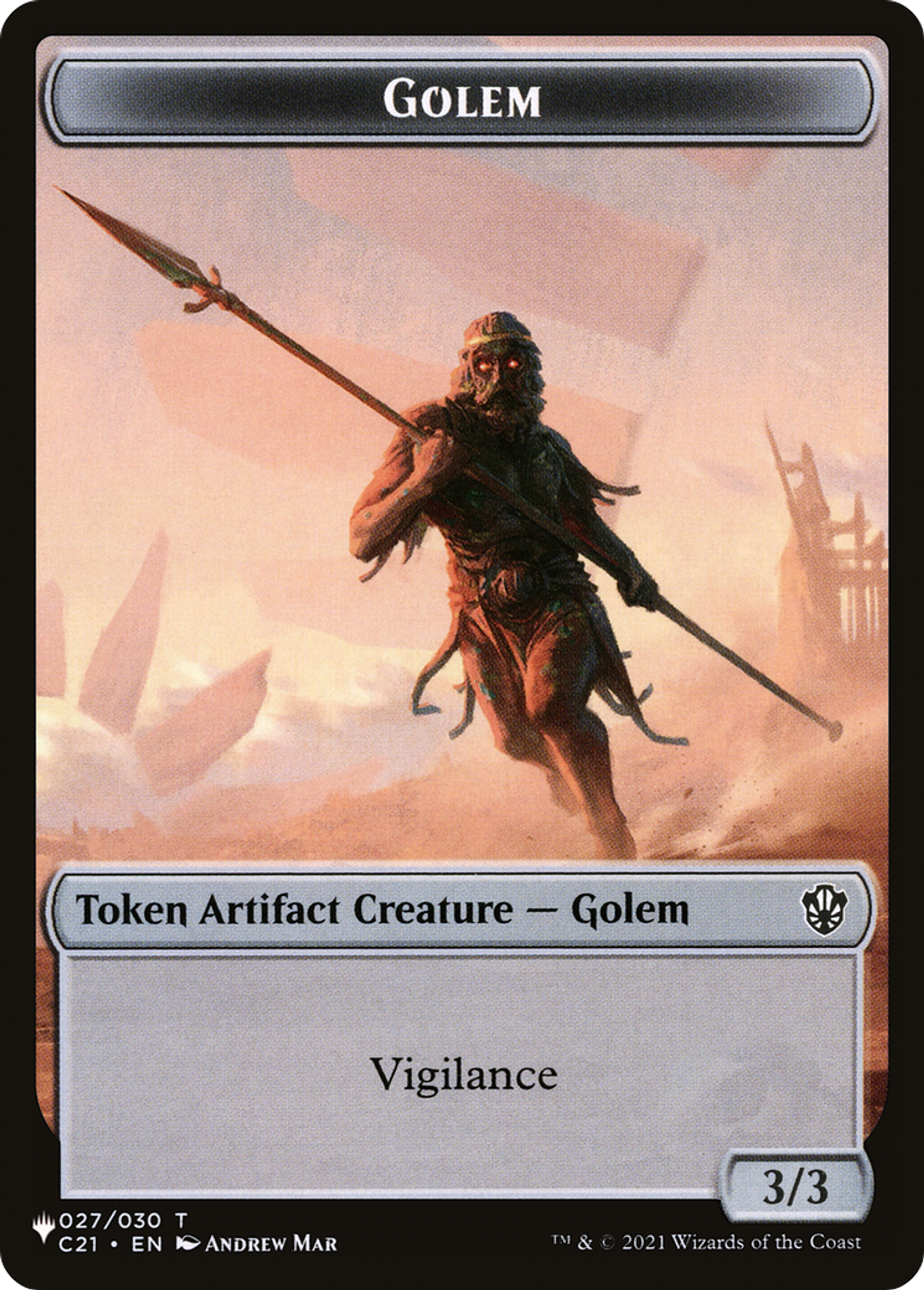 Golem — The List — Magic: The Gathering