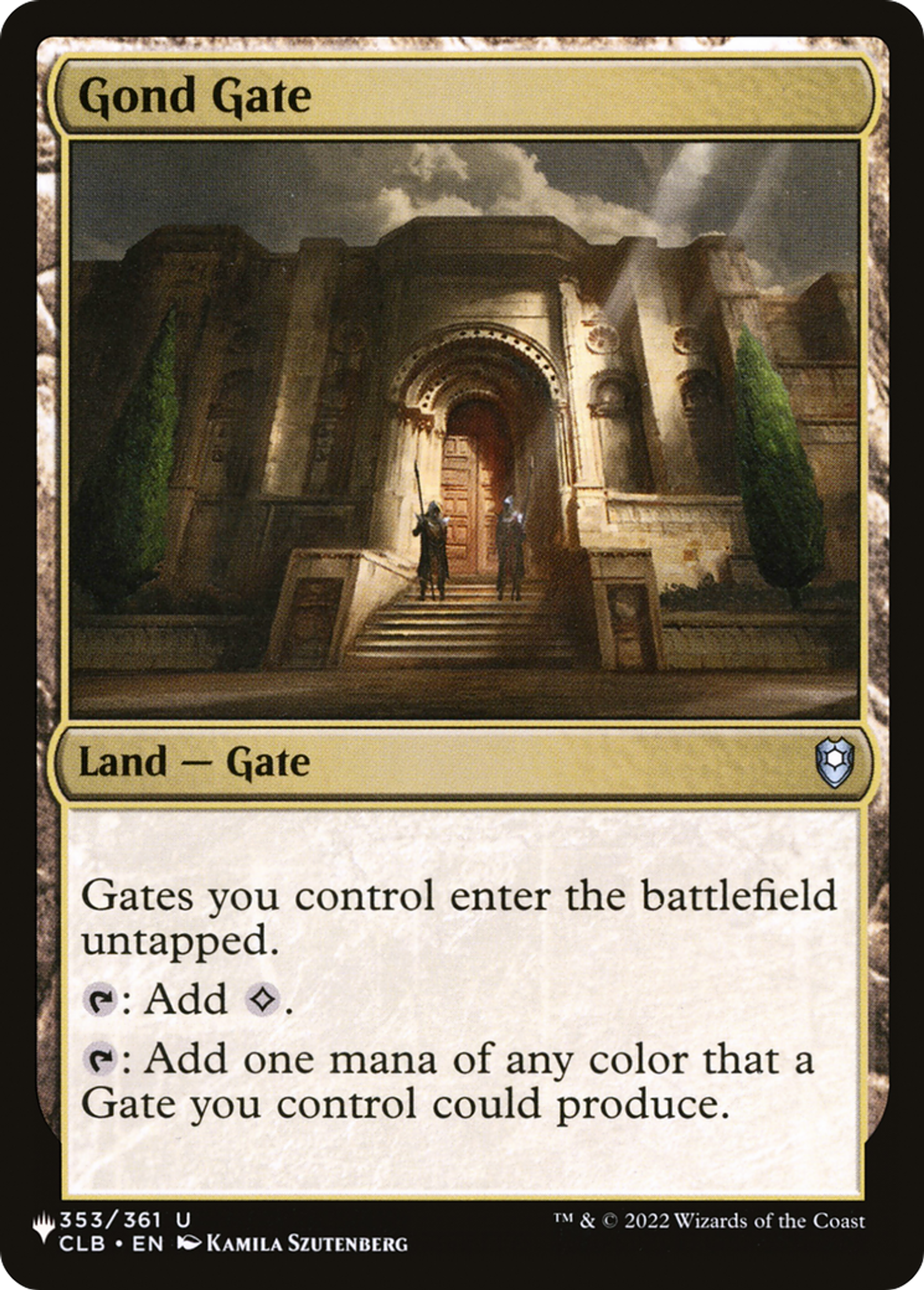 Gond Gate — The List — Magic: The Gathering