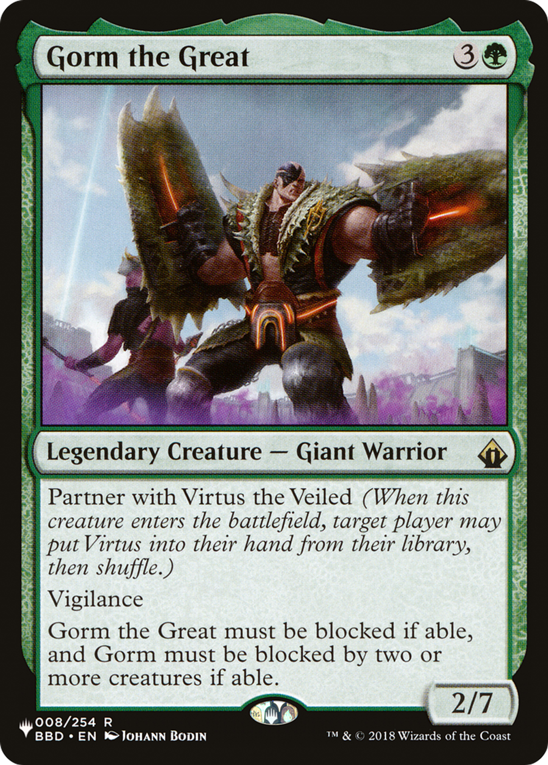 Gorm the Great — The List — Magic: The Gathering