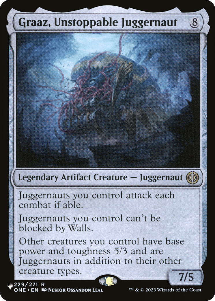 Graaz, Unstoppable Juggernaut — The List — Magic: The Gathering