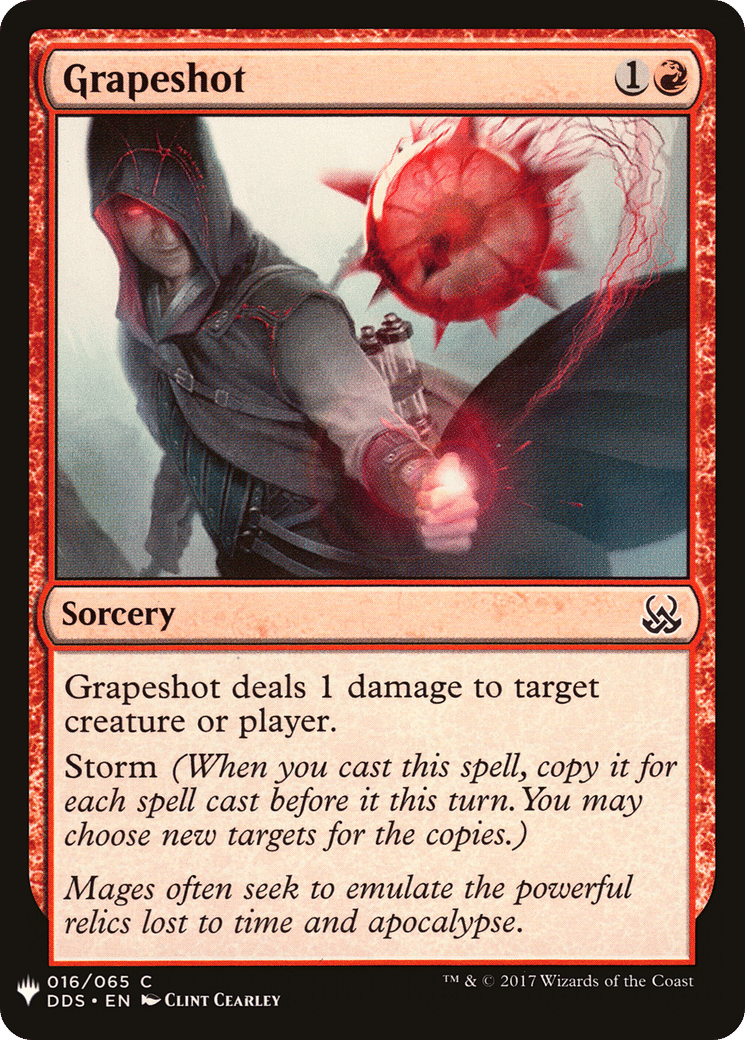 Grapeshot — The List — Magic: The Gathering