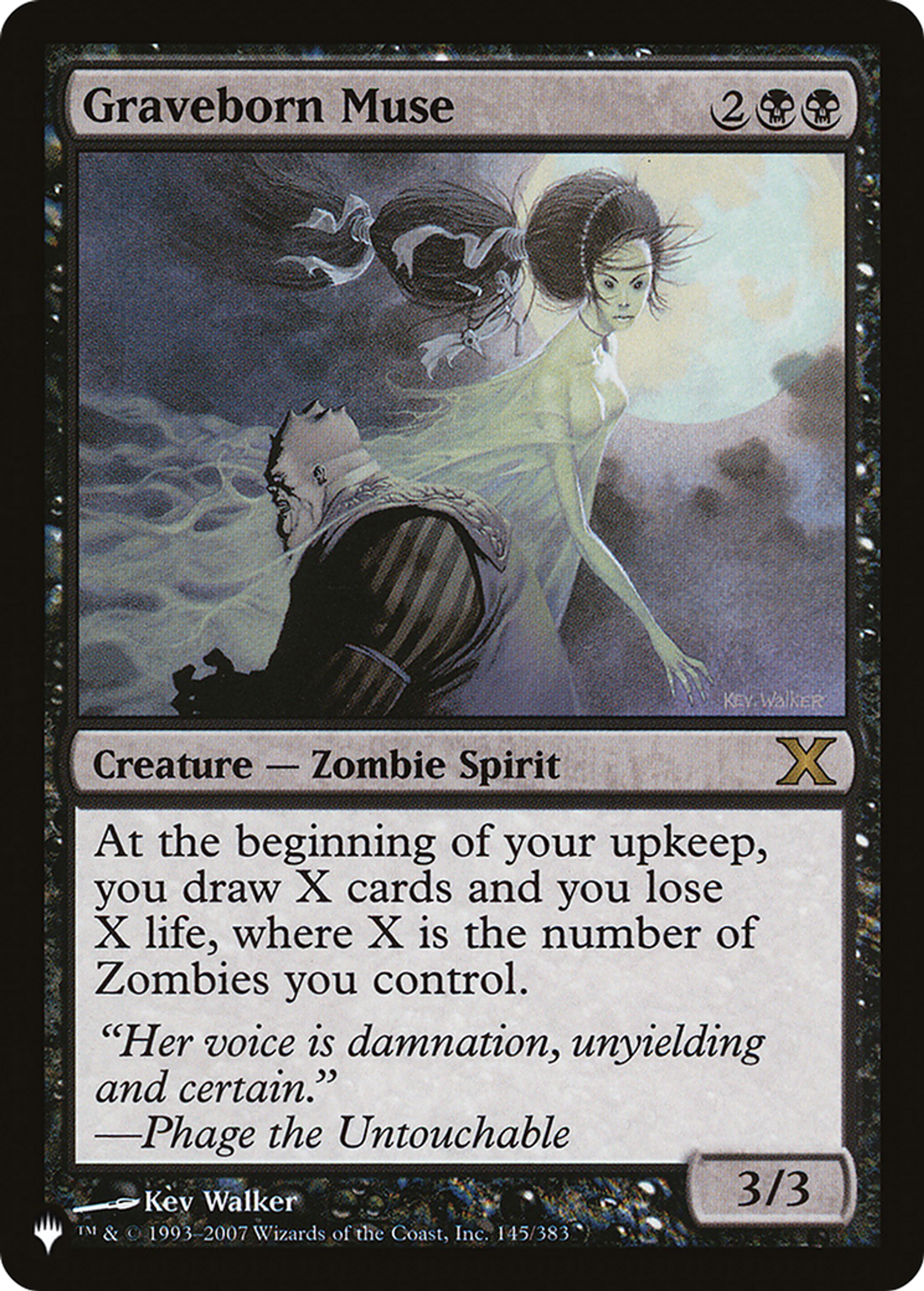 Graveborn Muse — The List — Magic: The Gathering