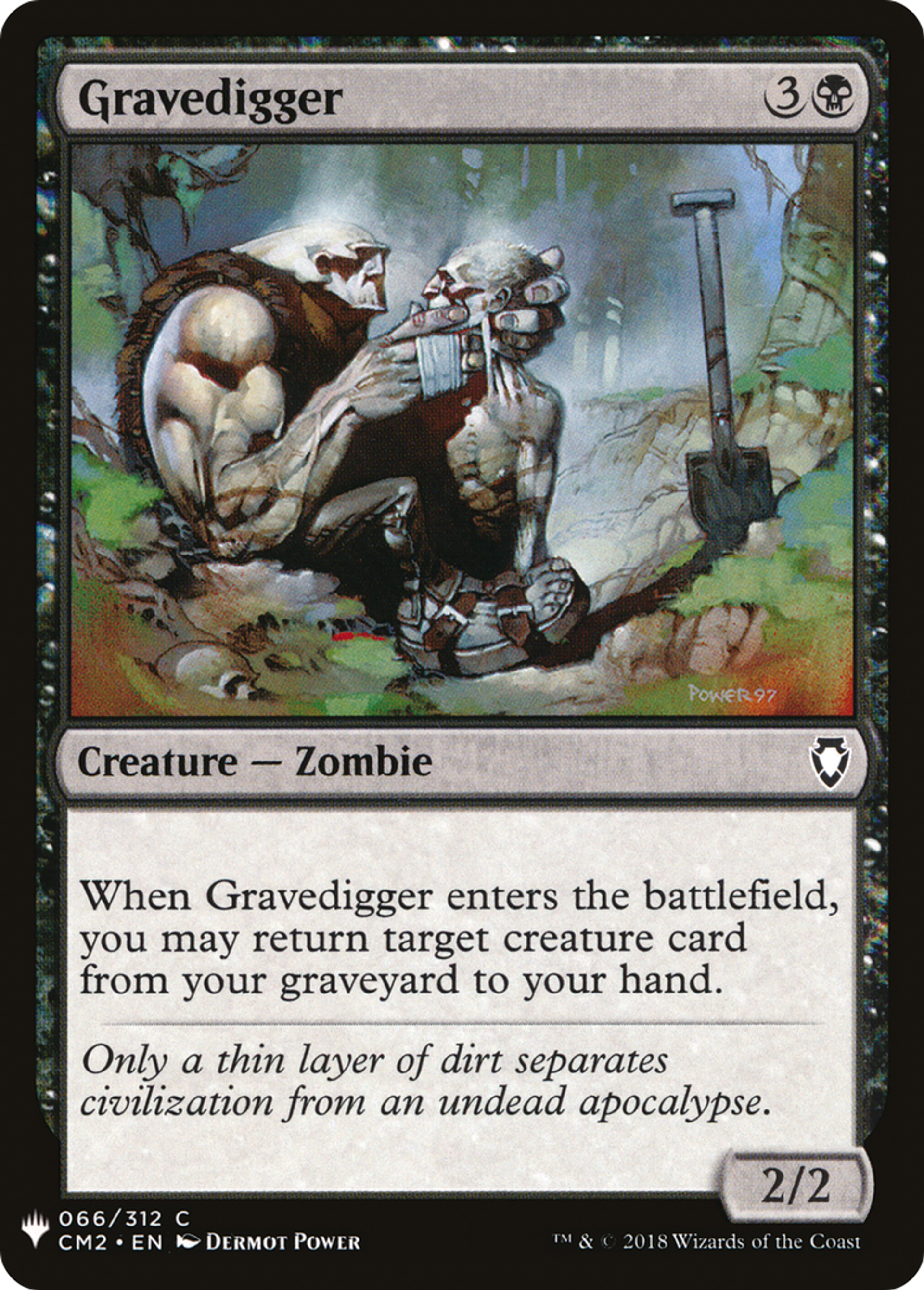 Fossoyeur — The List — Magic: The Gathering
