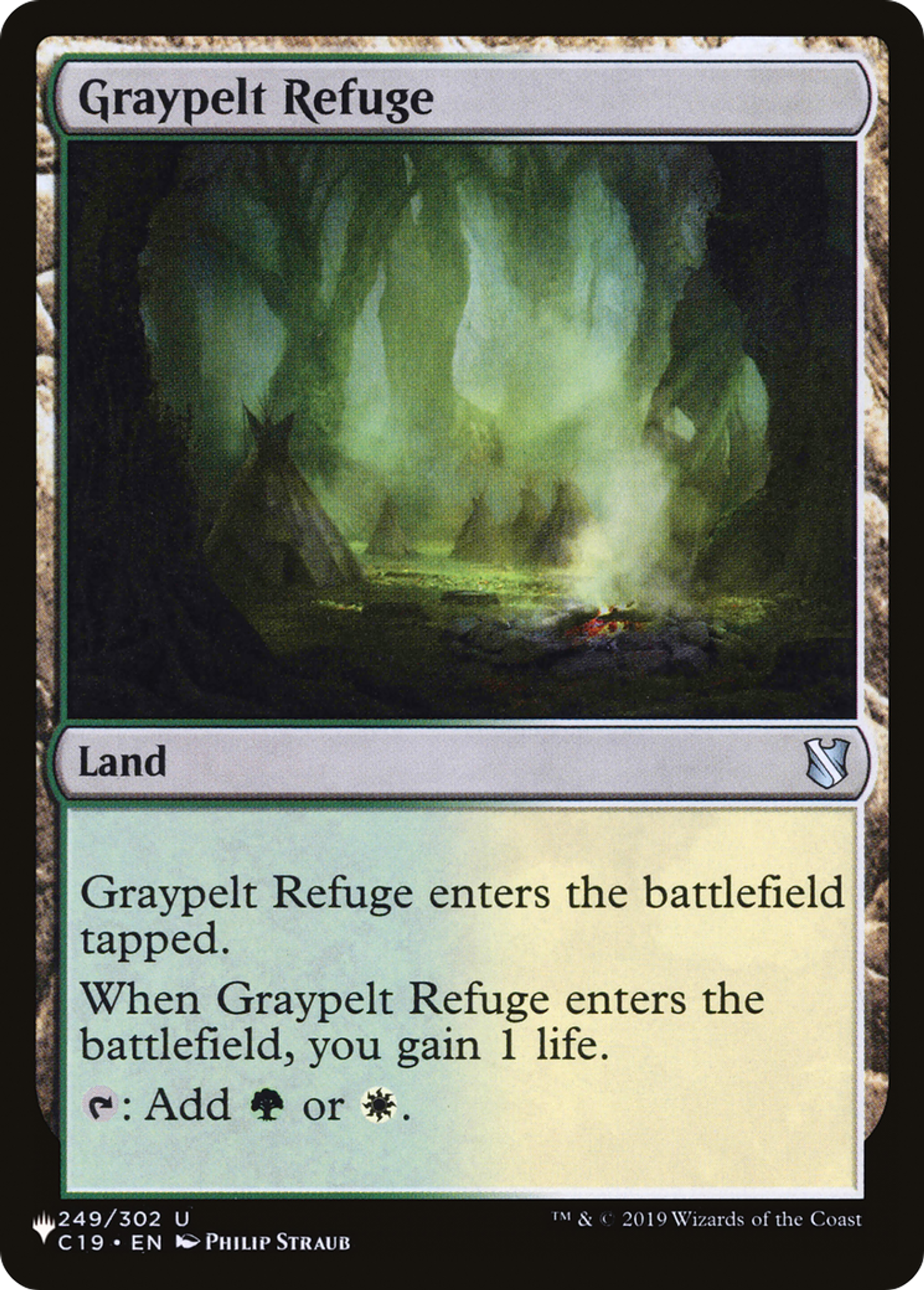 Graypelt Refuge — The List — Magic: The Gathering
