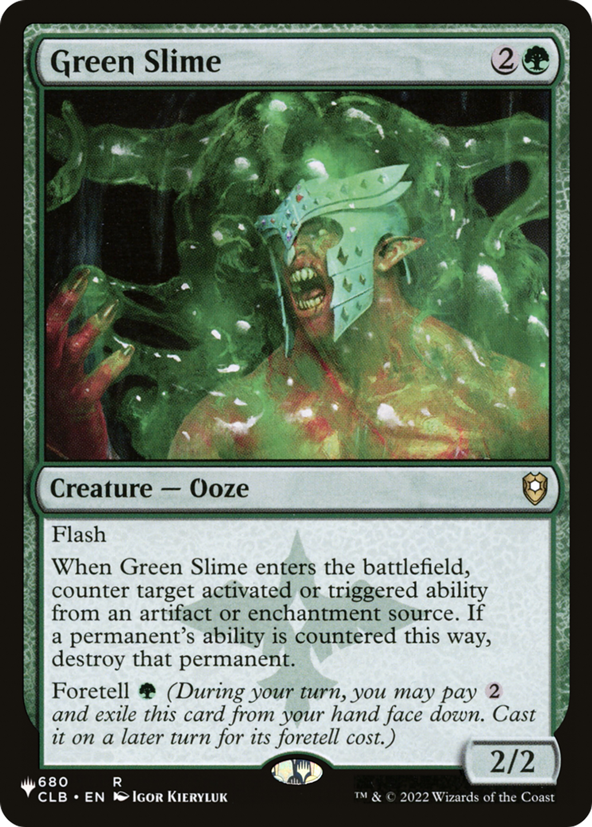Green Slime — The List — Magic: The Gathering