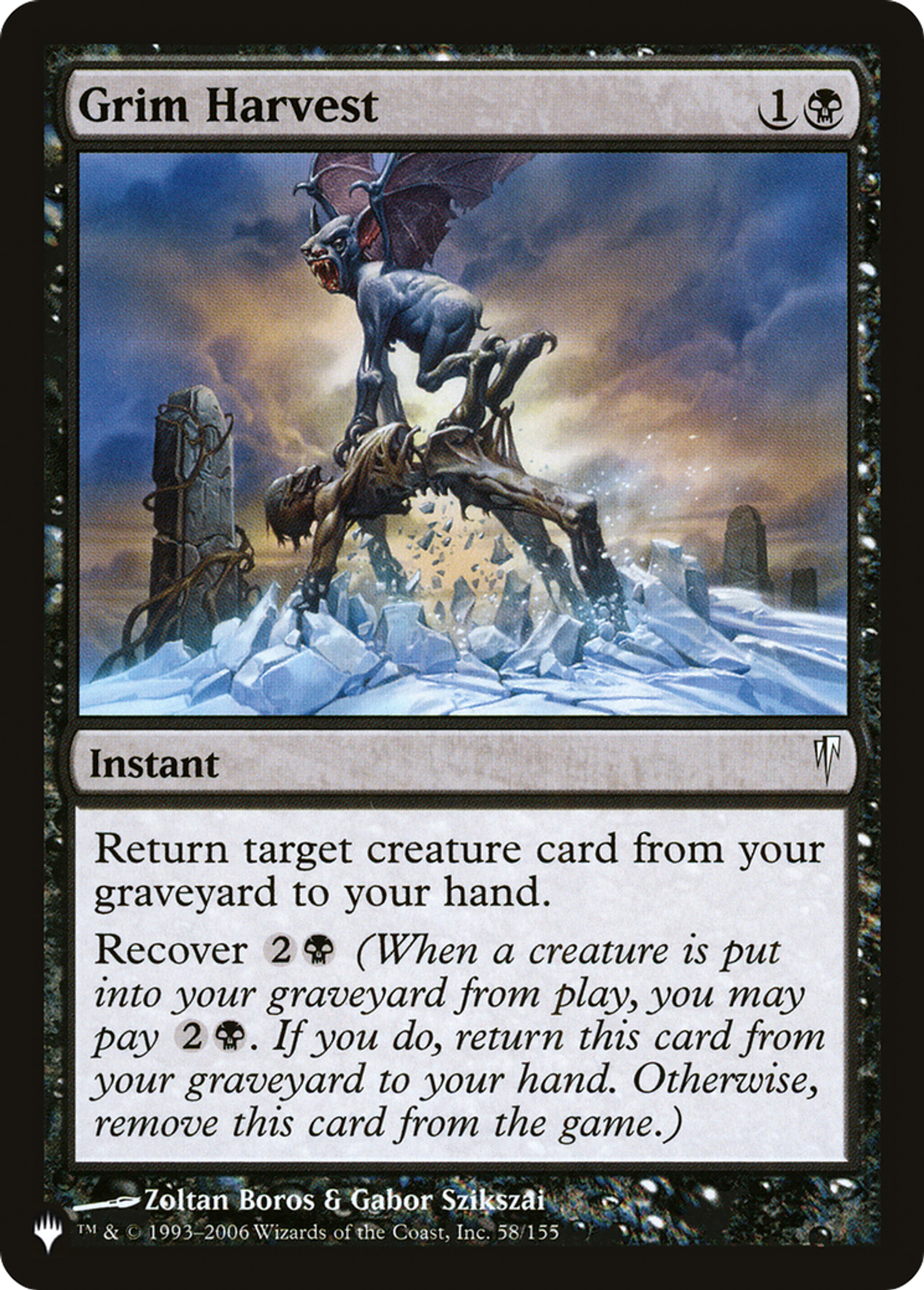 Grim Harvest — The List — Magic: The Gathering