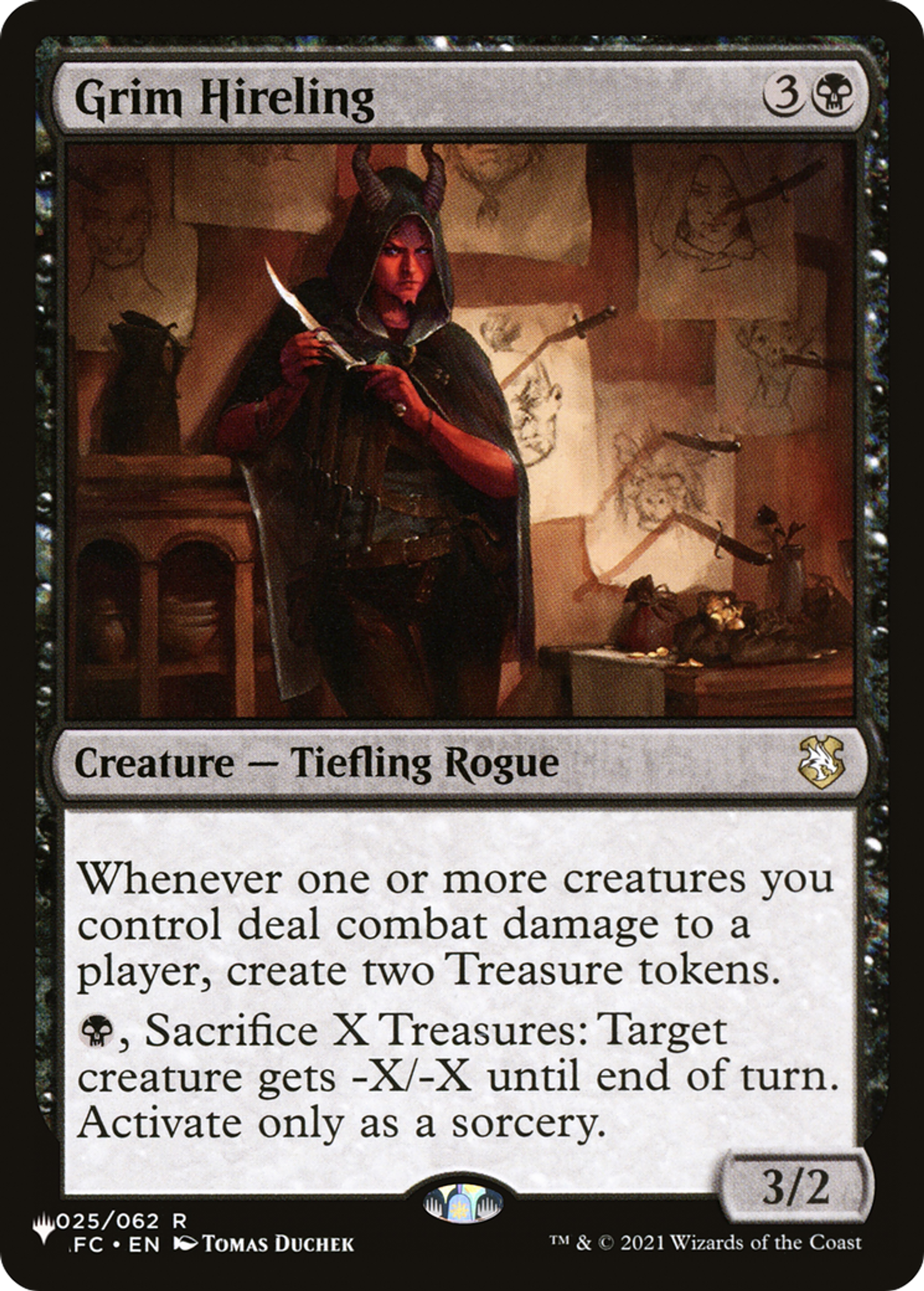 Employée sinistre — The List — Magic: The Gathering