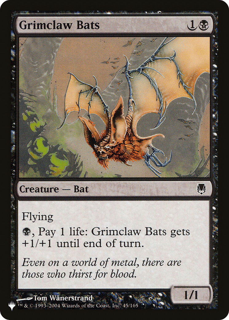 Grimclaw Bats — The List — Magic: The Gathering