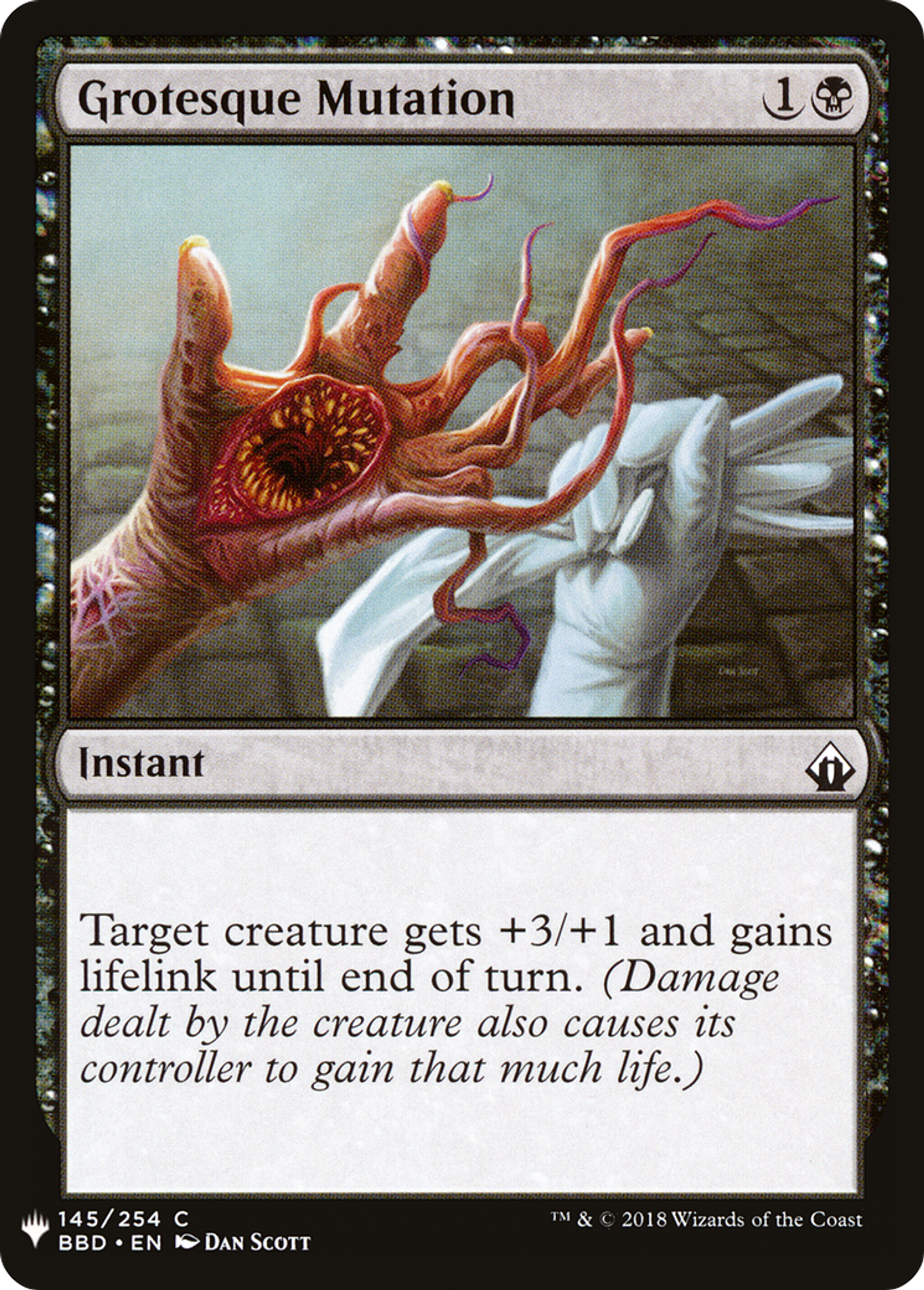 Mutation grotesque — The List — Magic: The Gathering
