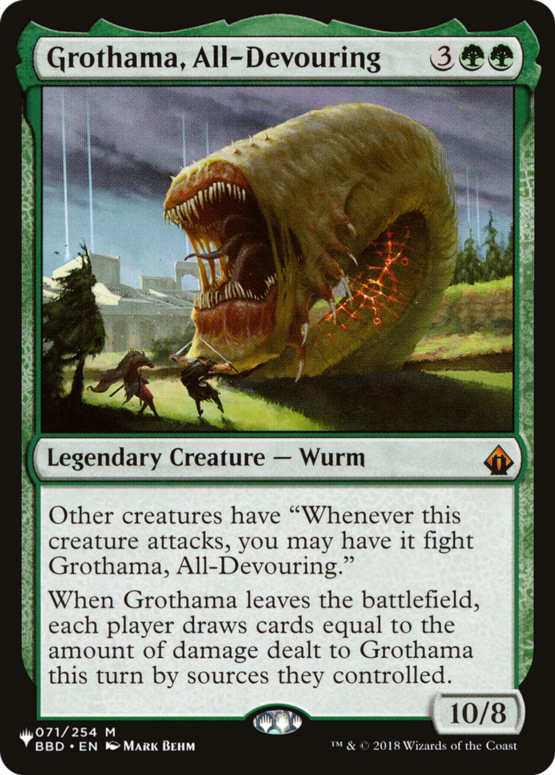 Grothama, All-Devouring — The List — Magic: The Gathering