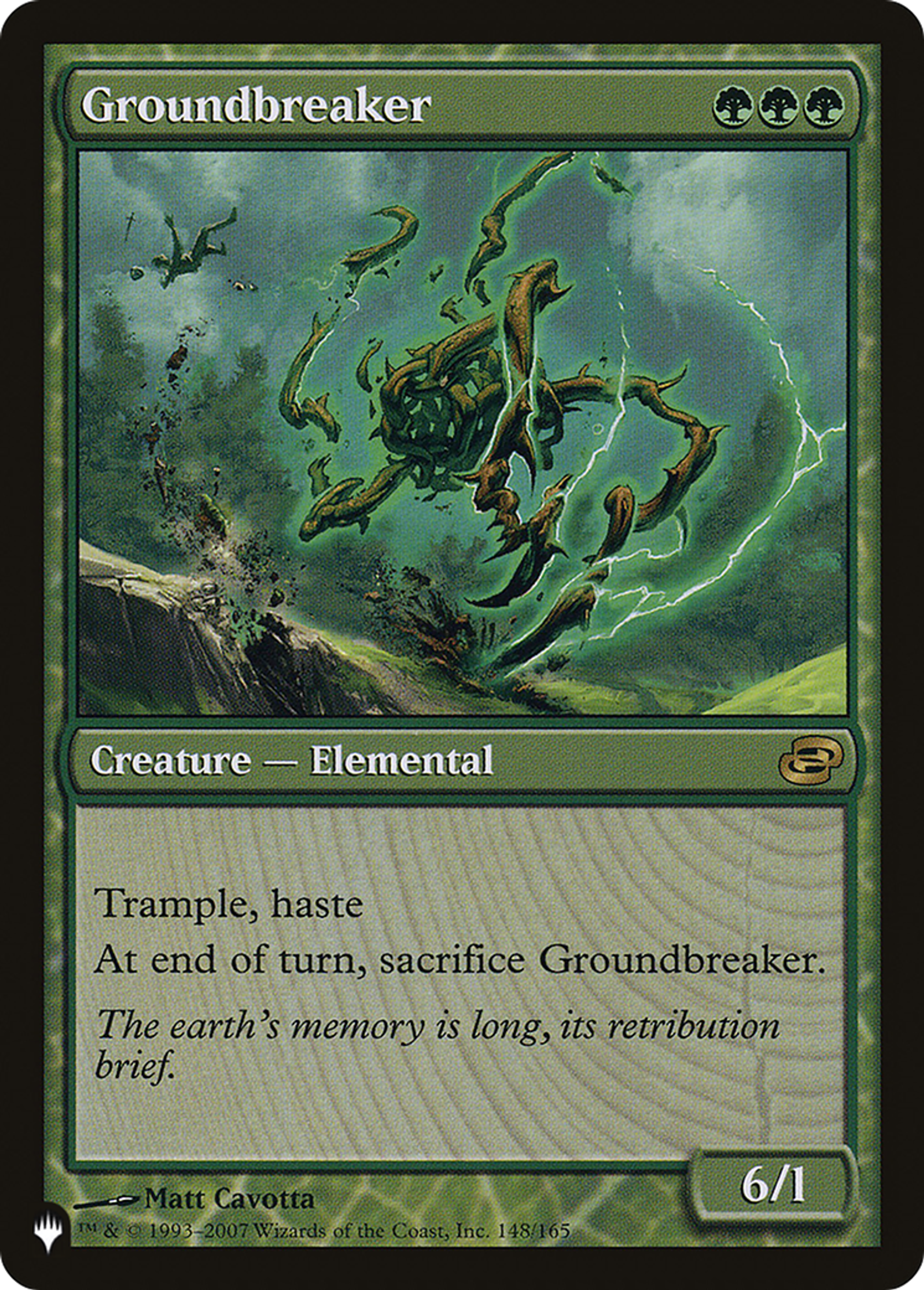 Groundbreaker — The List — Magic: The Gathering