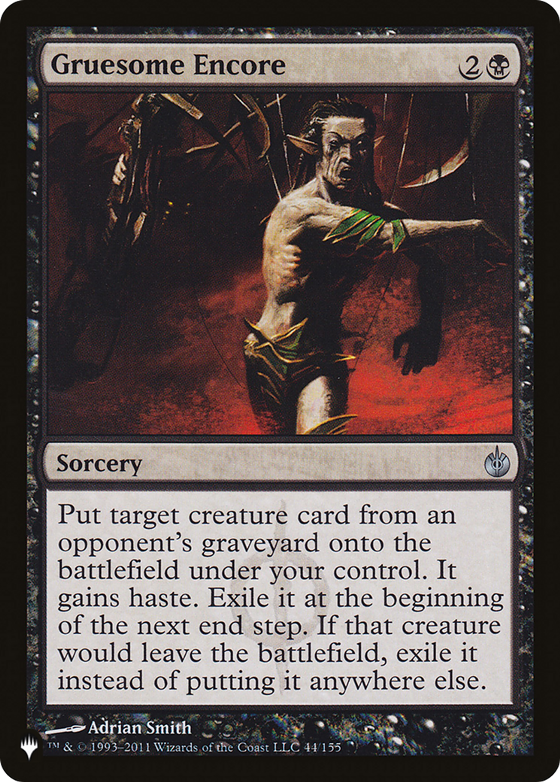 Gruesome Encore — The List — Magic: The Gathering