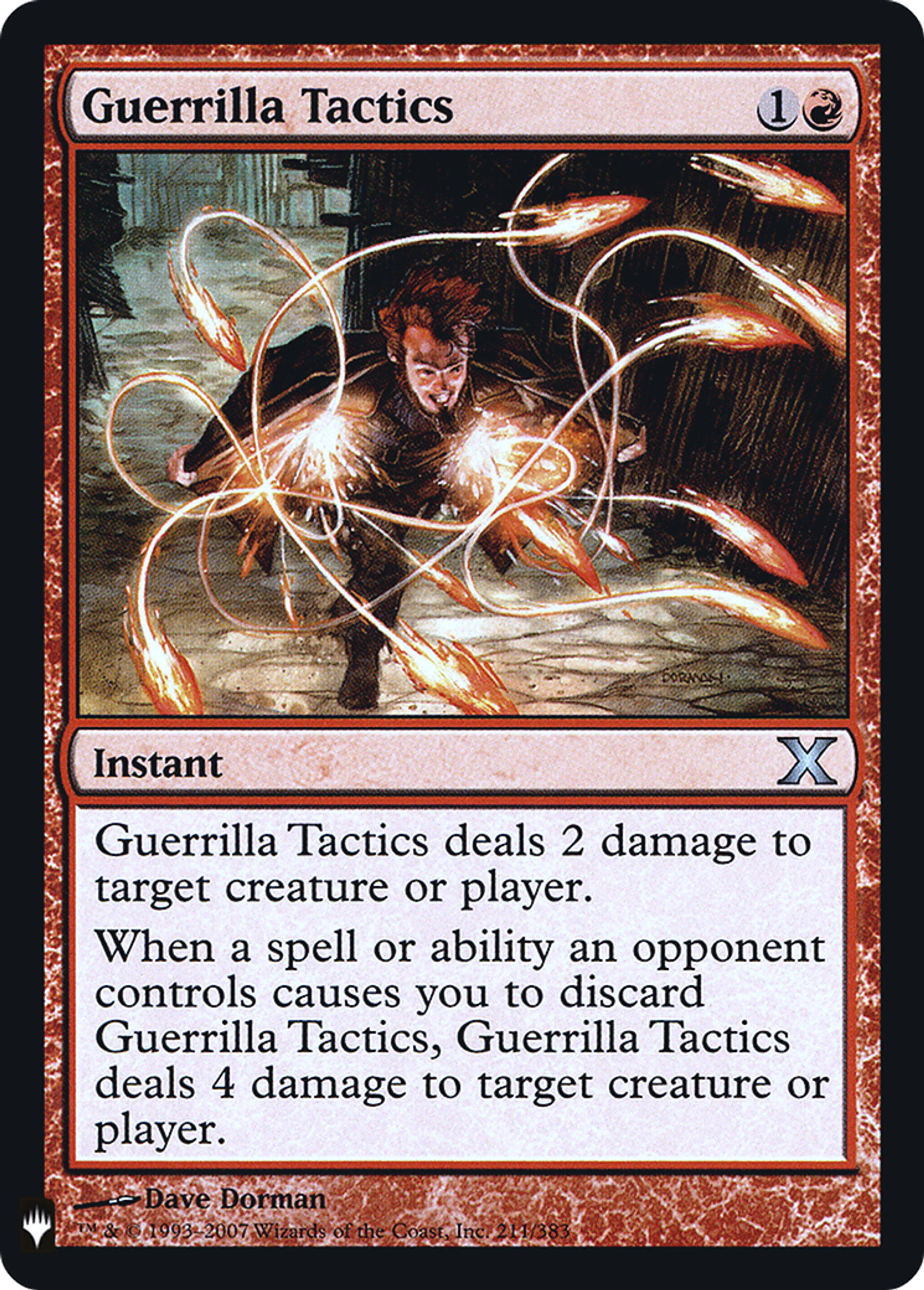 Tactiques de guérilla — The List — Magic: The Gathering
