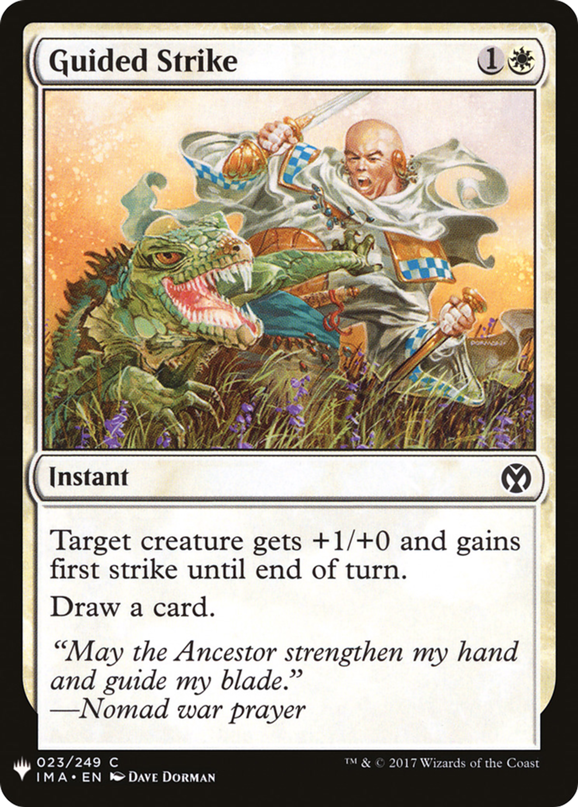 Guided Strike — The List — Magic: The Gathering