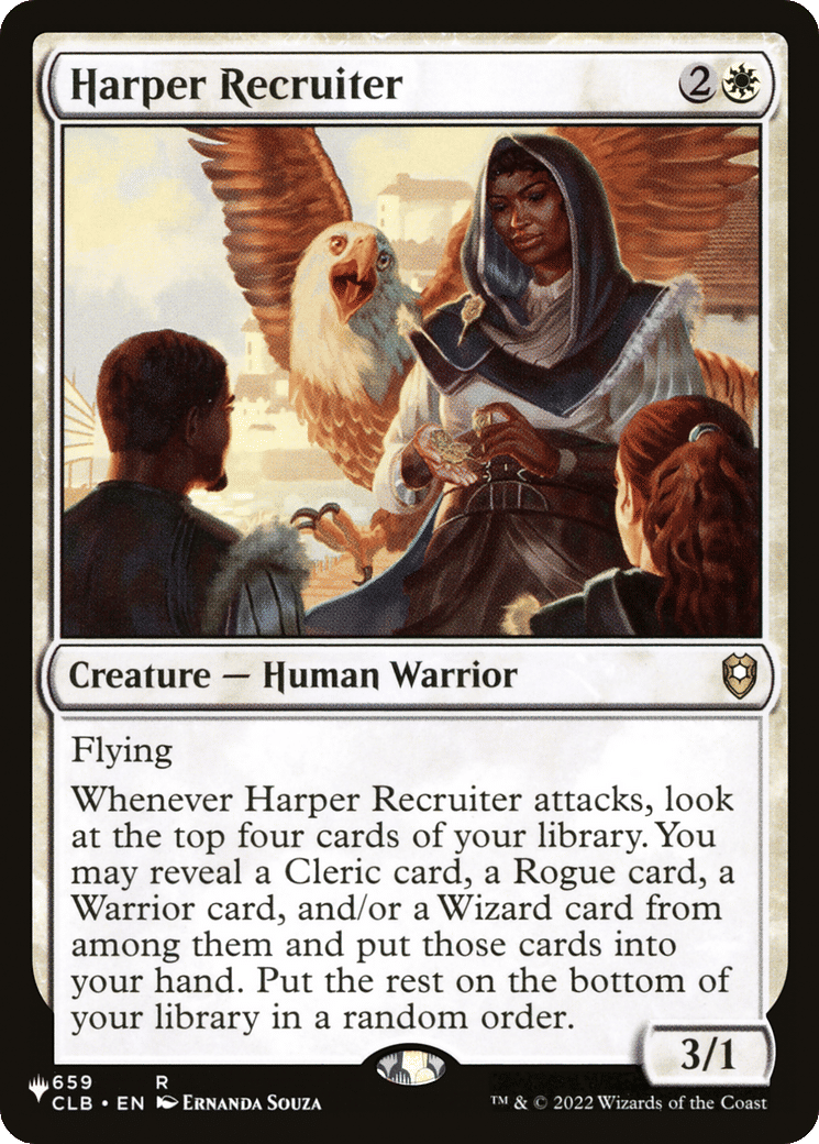 Recruteuse de ménestrels — The List — Magic: The Gathering