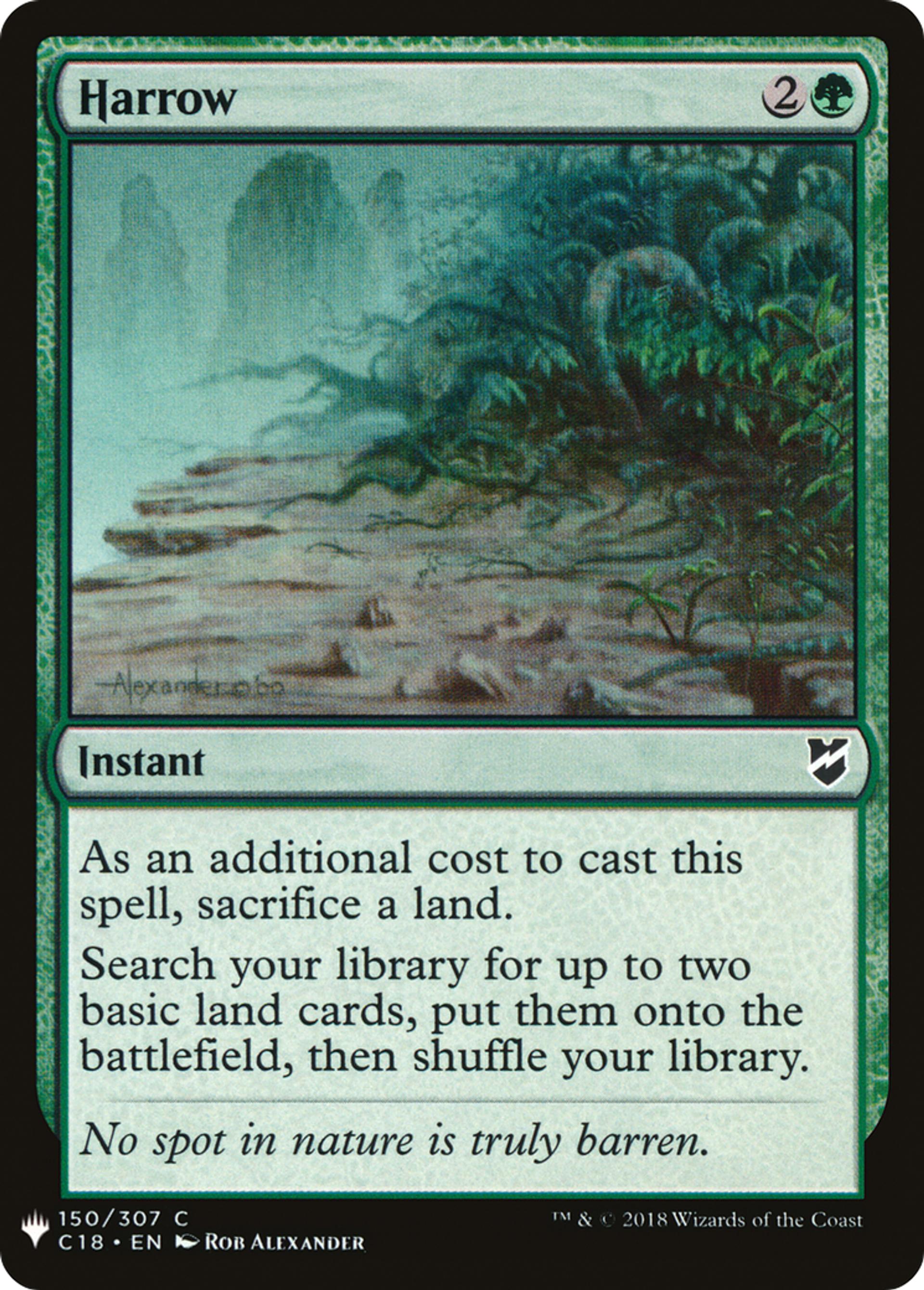 Harrow — The List — Magic: The Gathering
