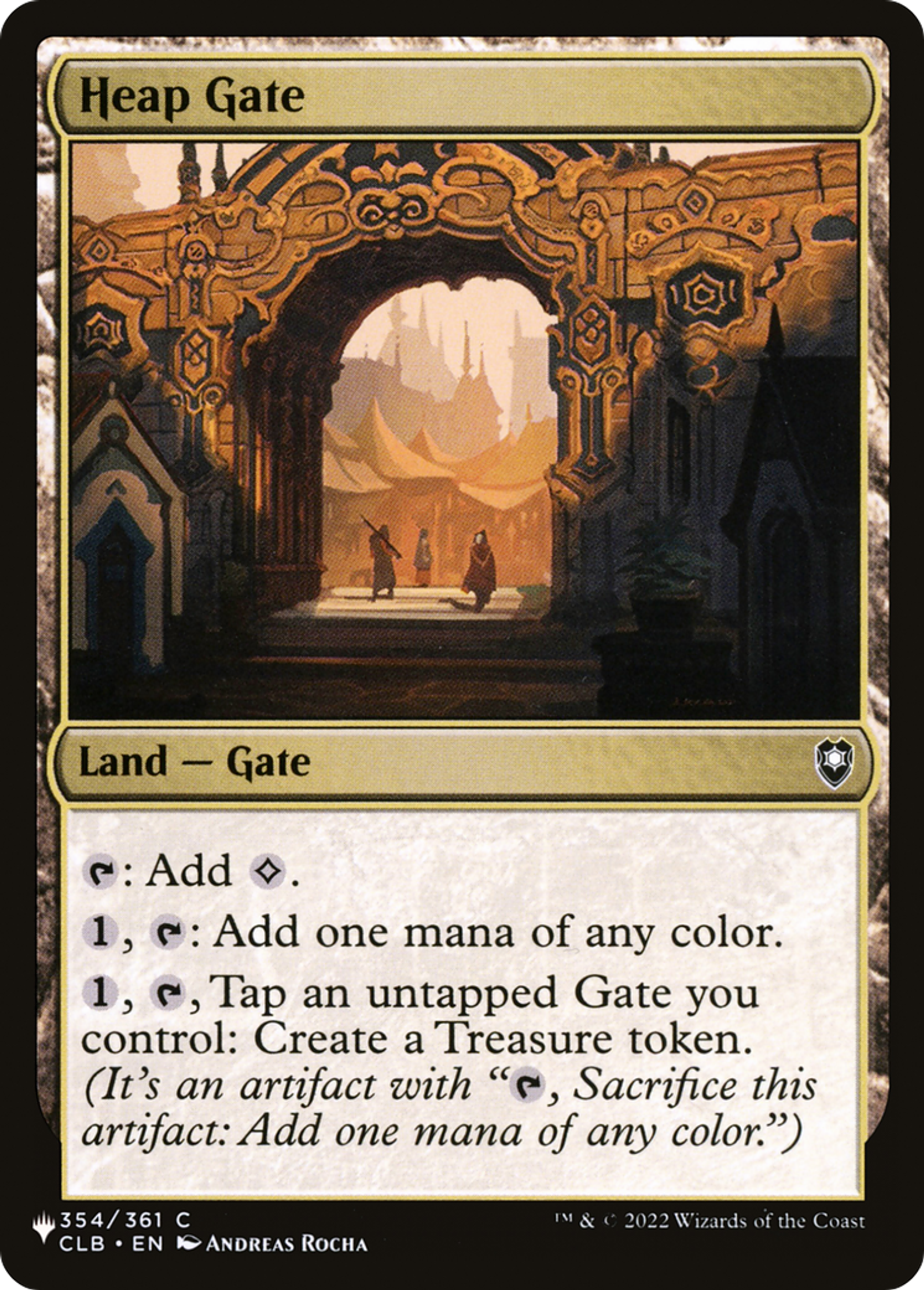 Heap Gate — The List — Magic: The Gathering