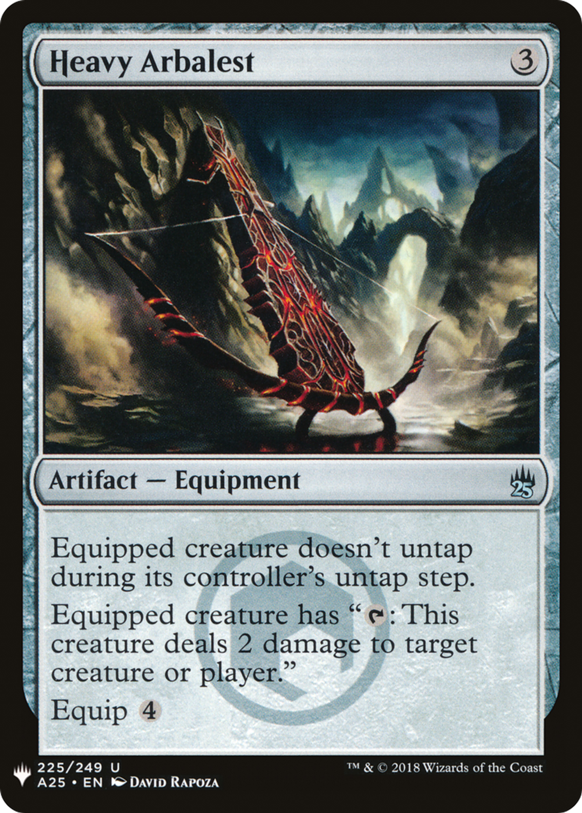 Arbaleste lourde — The List — Magic: The Gathering