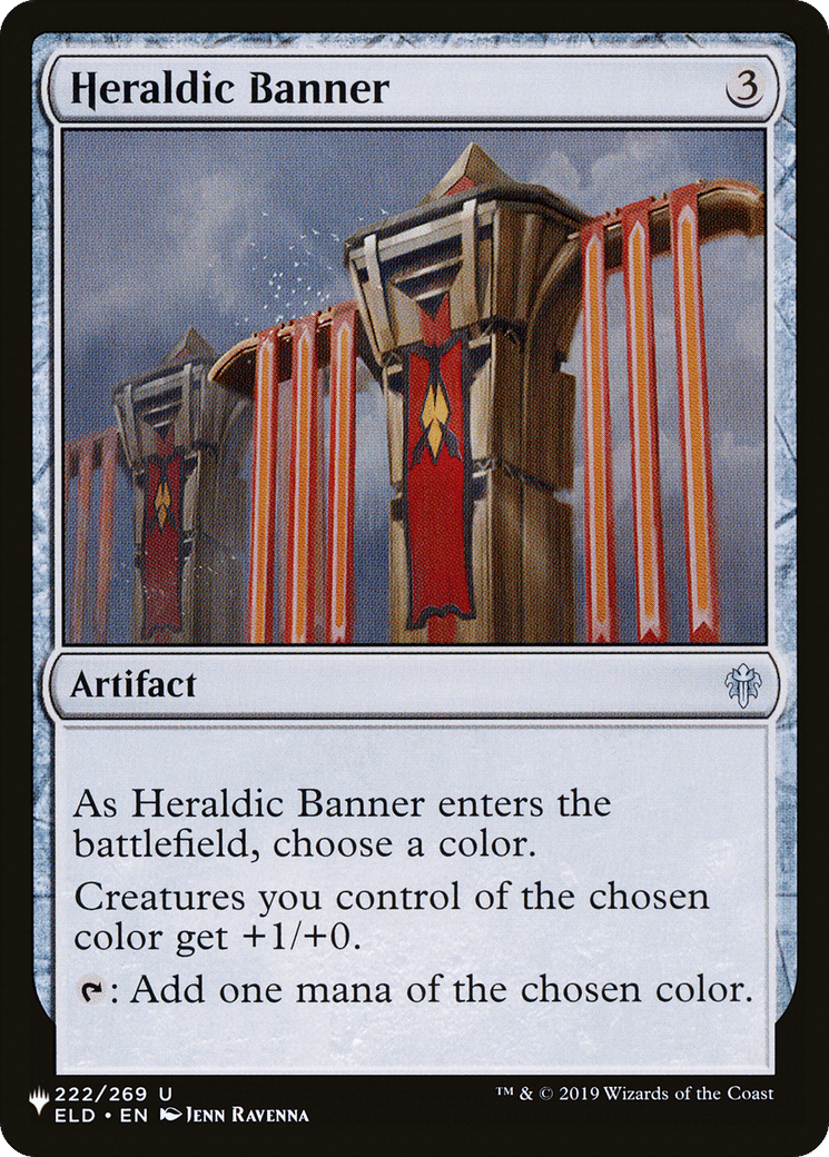 Heraldic Banner — The List — Magic: The Gathering