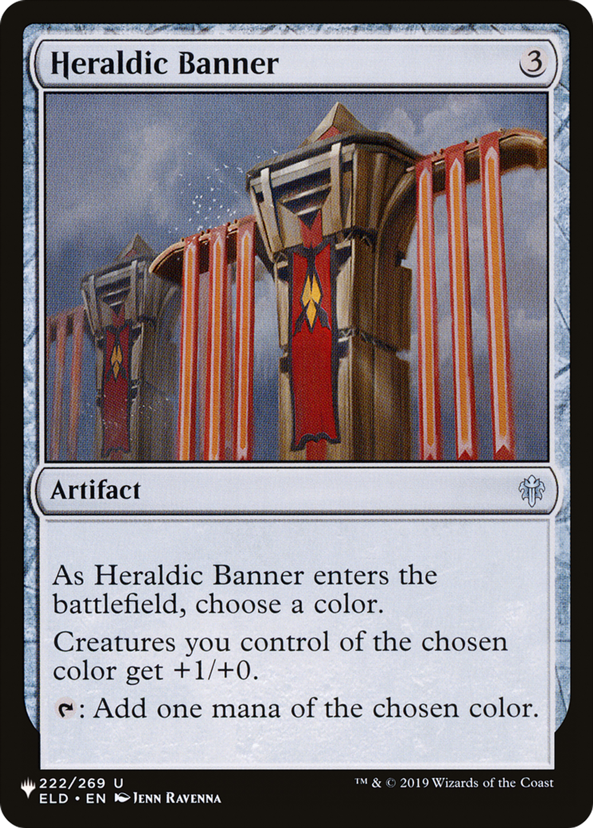 Heraldic Banner — The List — Magic: The Gathering