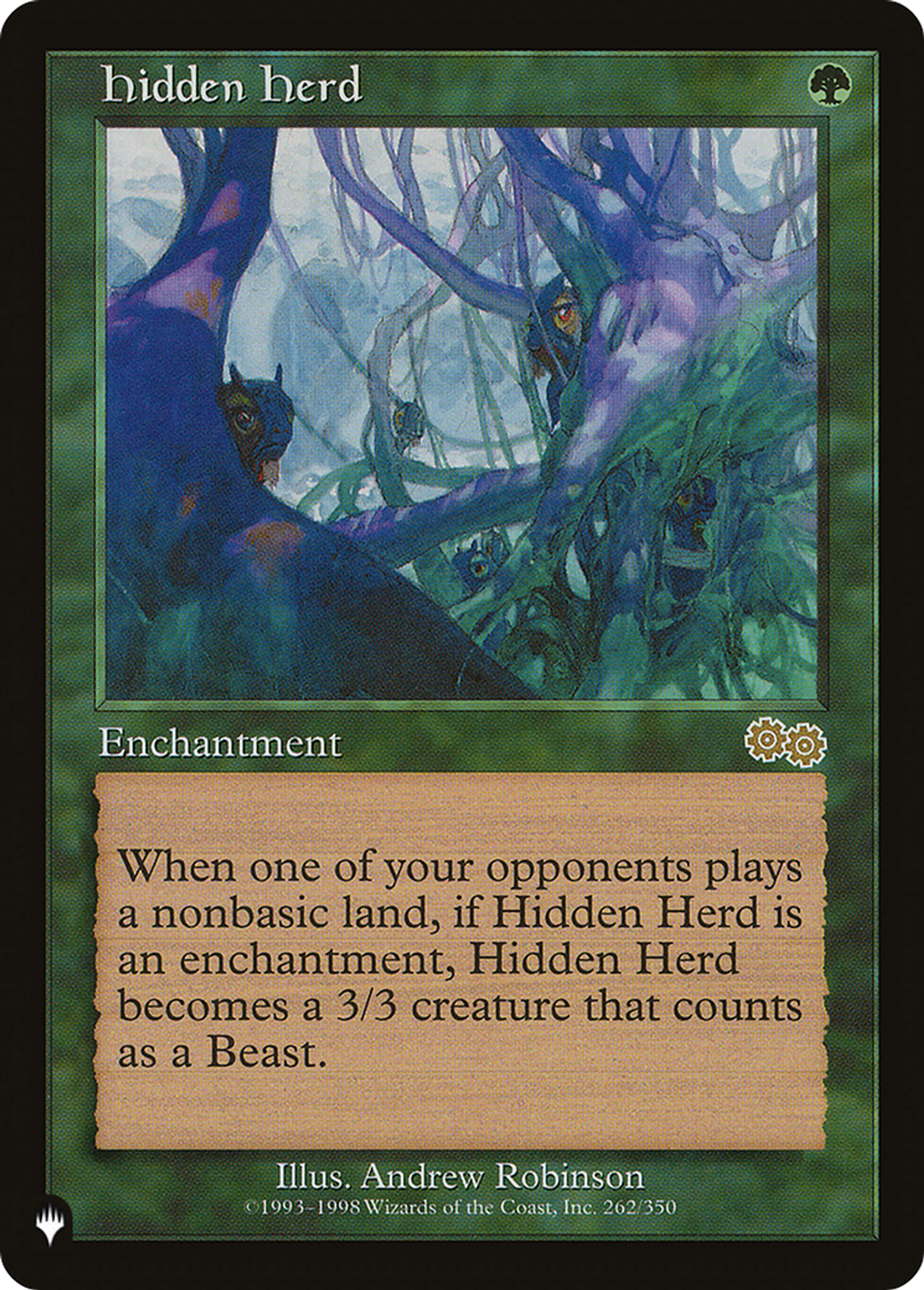 Troupeau caché — The List — Magic: The Gathering