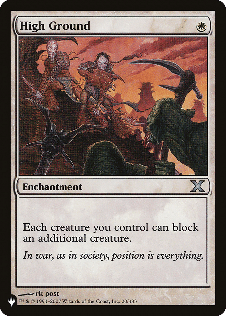 High Ground — The List — Magic: The Gathering