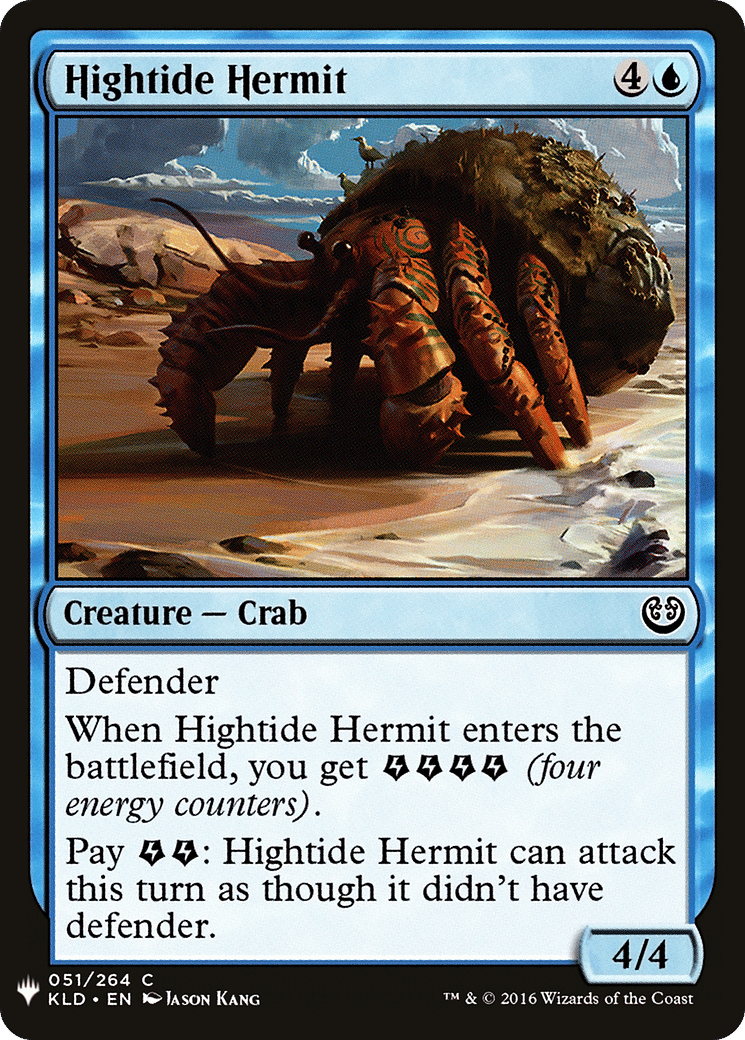 Hightide Hermit — The List — Magic: The Gathering