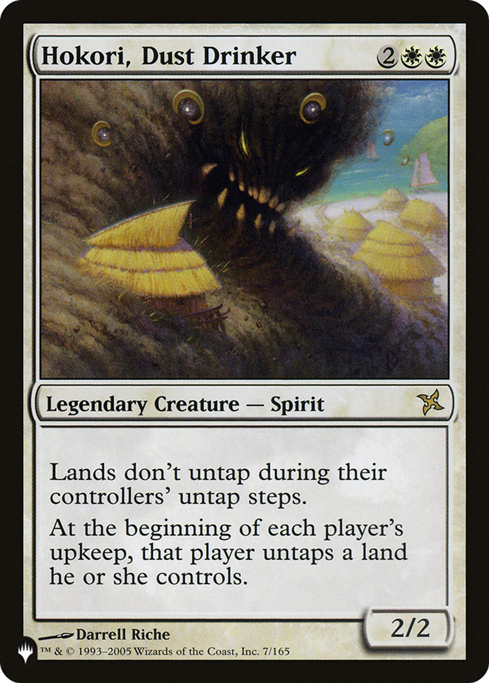 Hokori, buveur de poussière — The List — Magic: The Gathering