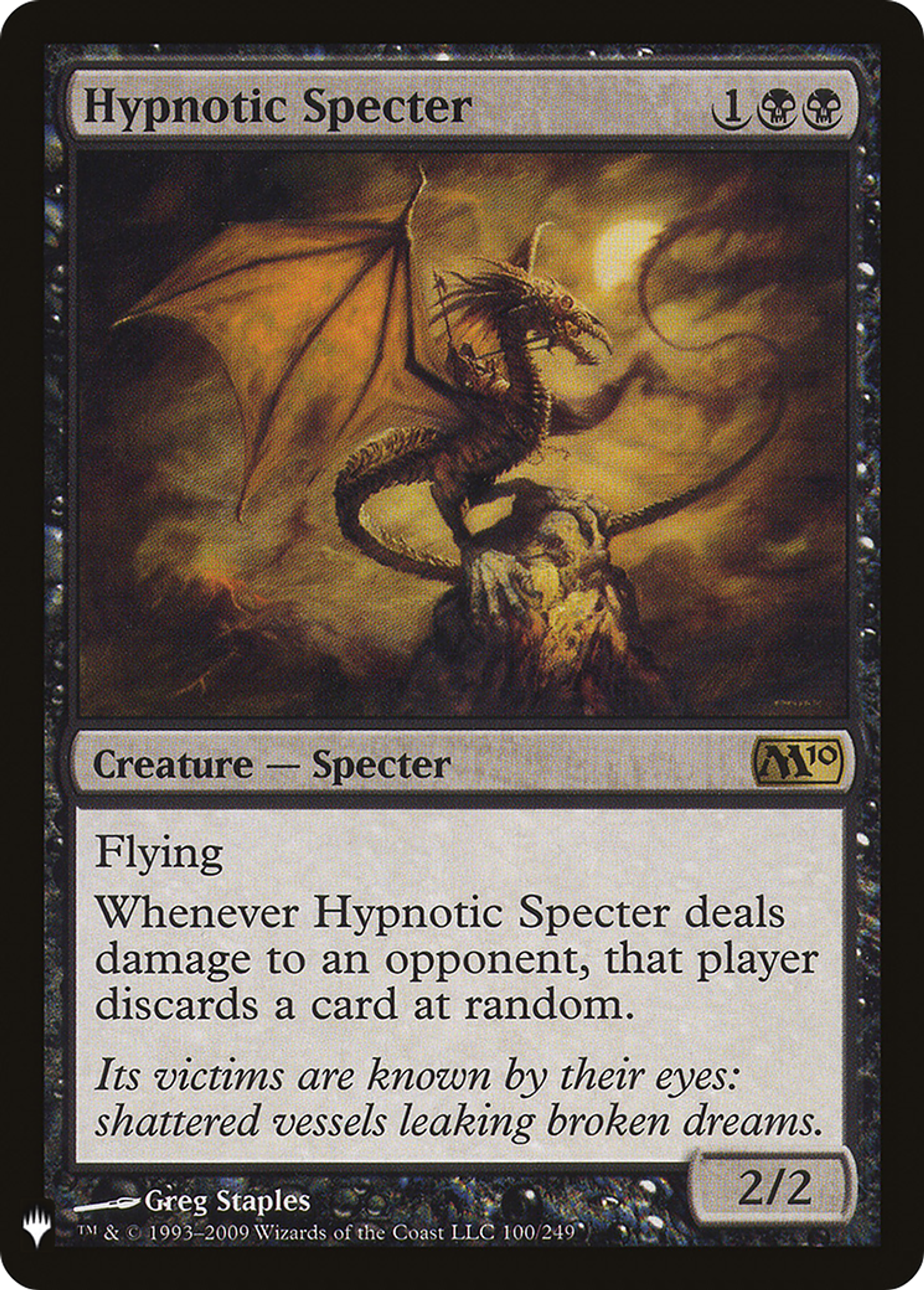 Hypnotic Specter — The List — Magic: The Gathering