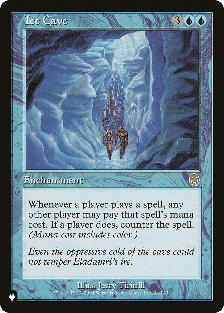 Ice Cave — The List — Magic: The Gathering