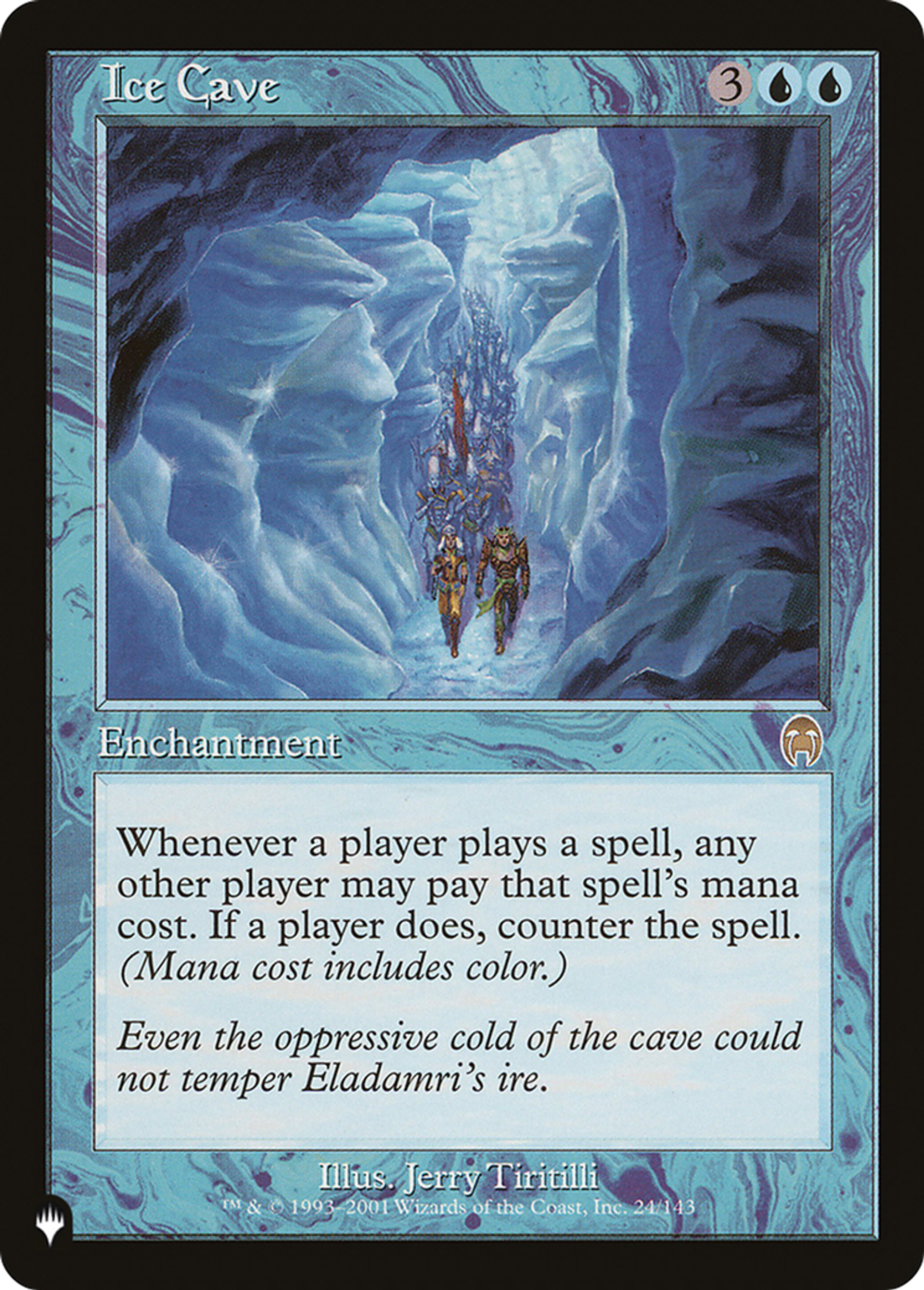 Caverne glaciaire — The List — Magic: The Gathering