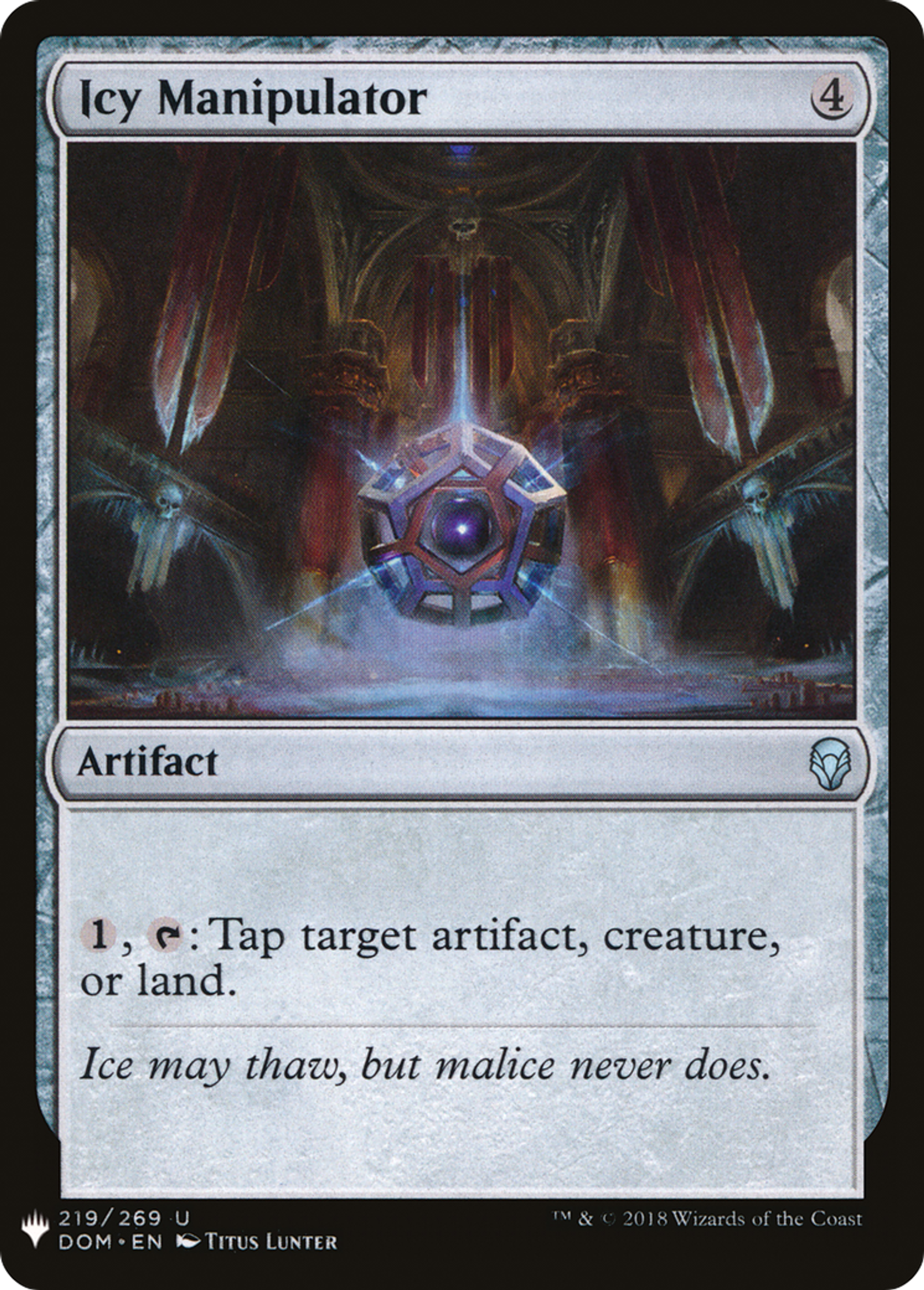 Icy Manipulator — The List — Magic: The Gathering