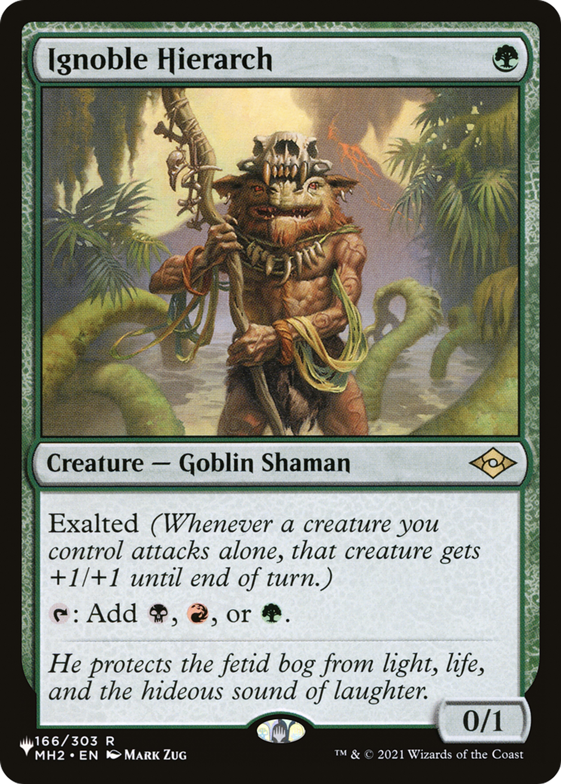 Ignoble hiérarche — The List — Magic: The Gathering