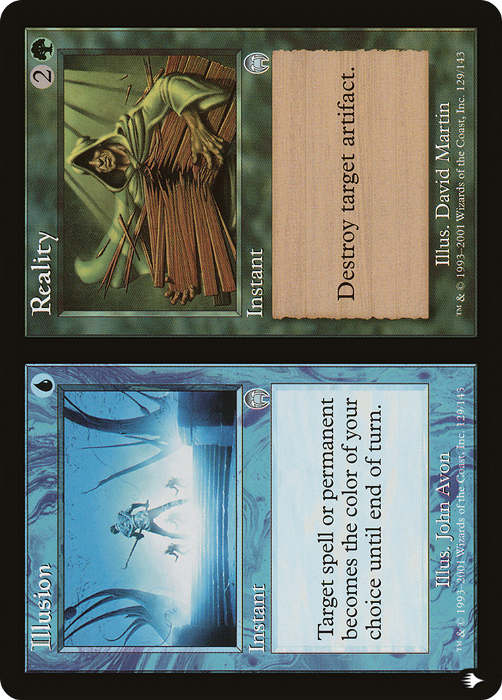 Illusion // Reality — The List — Magic: The Gathering