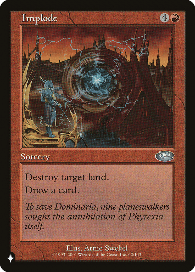 Implode — The List — Magic: The Gathering