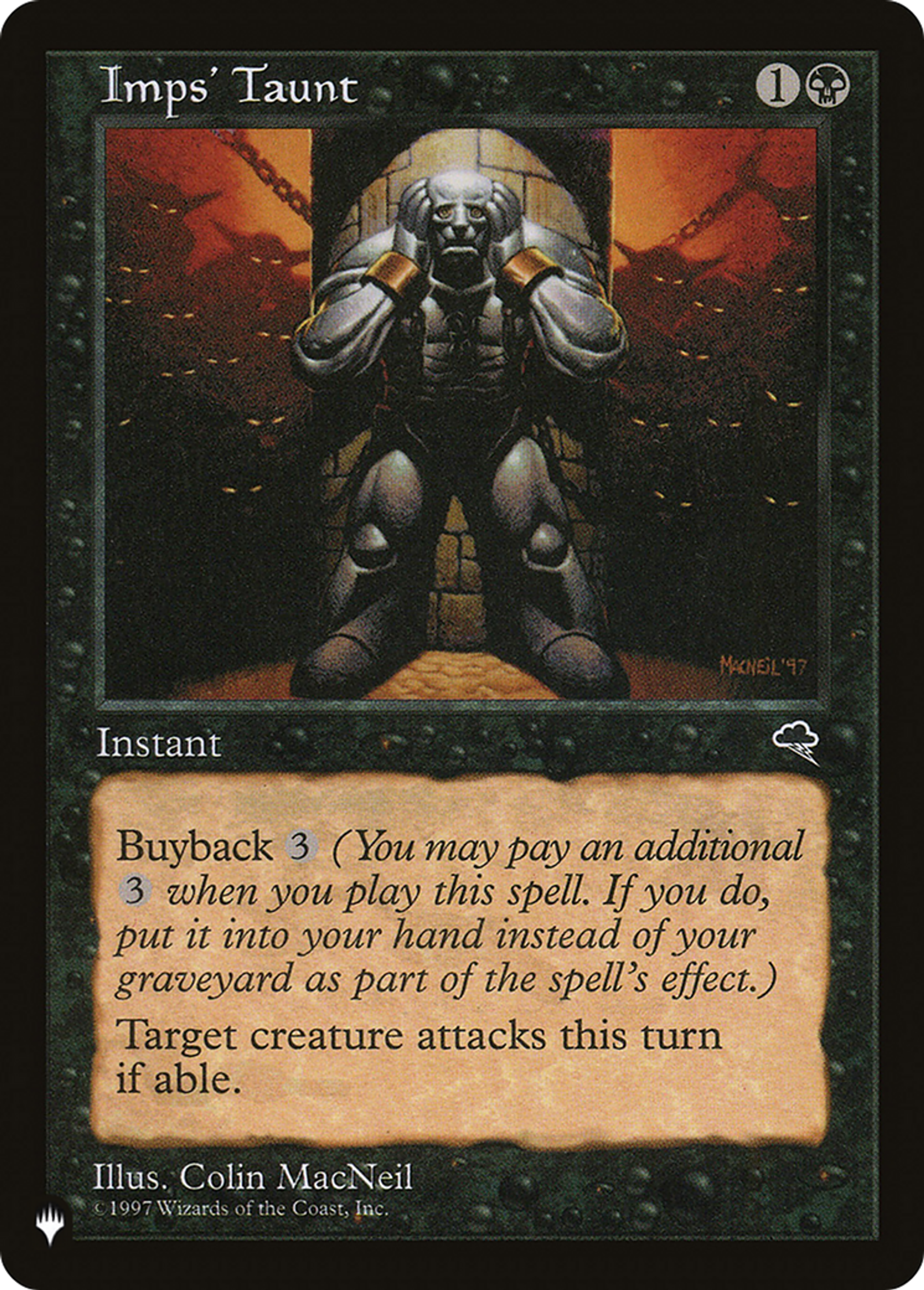 Imps' Taunt — The List — Magic: The Gathering