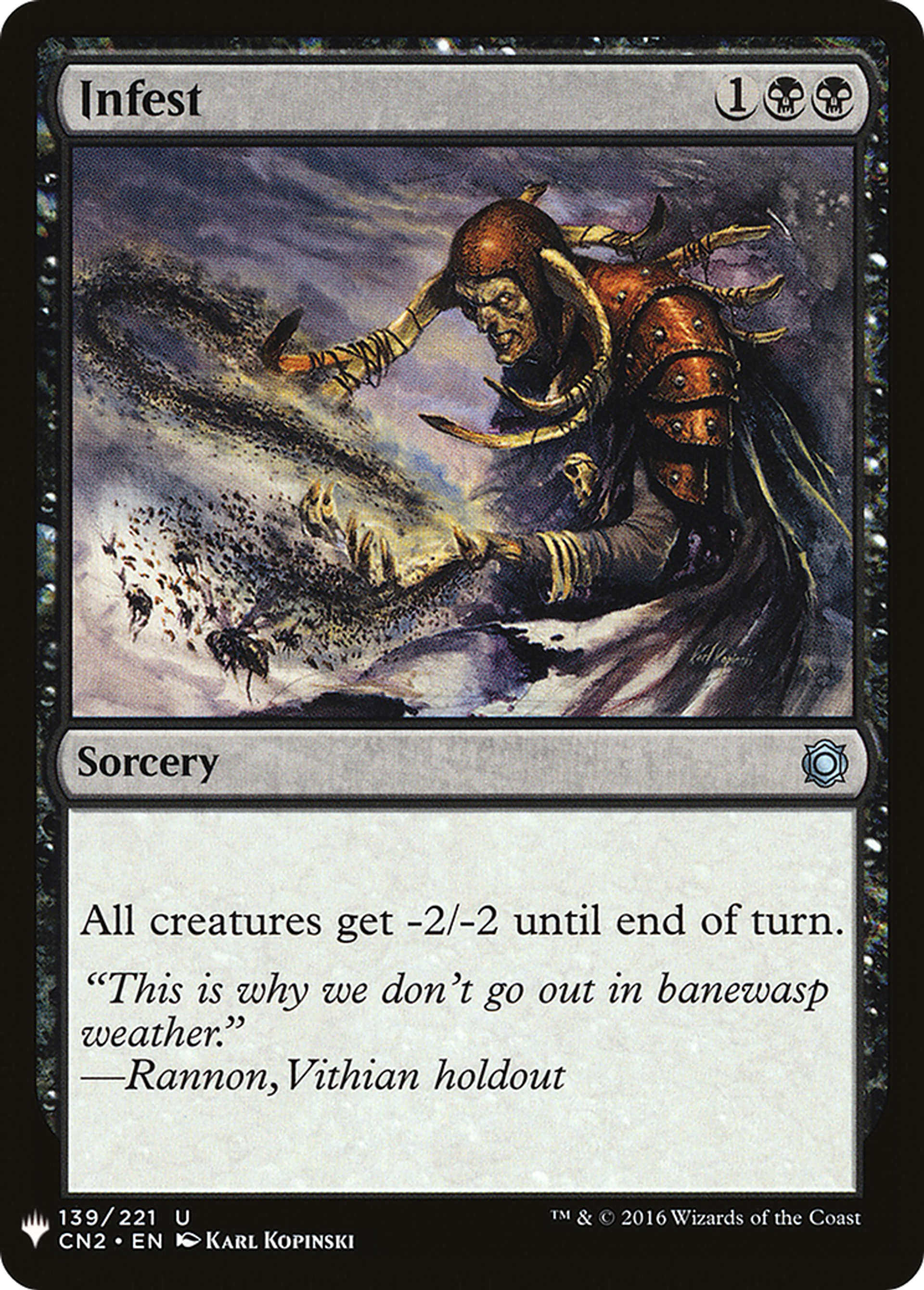 Infest — The List — Magic: The Gathering
