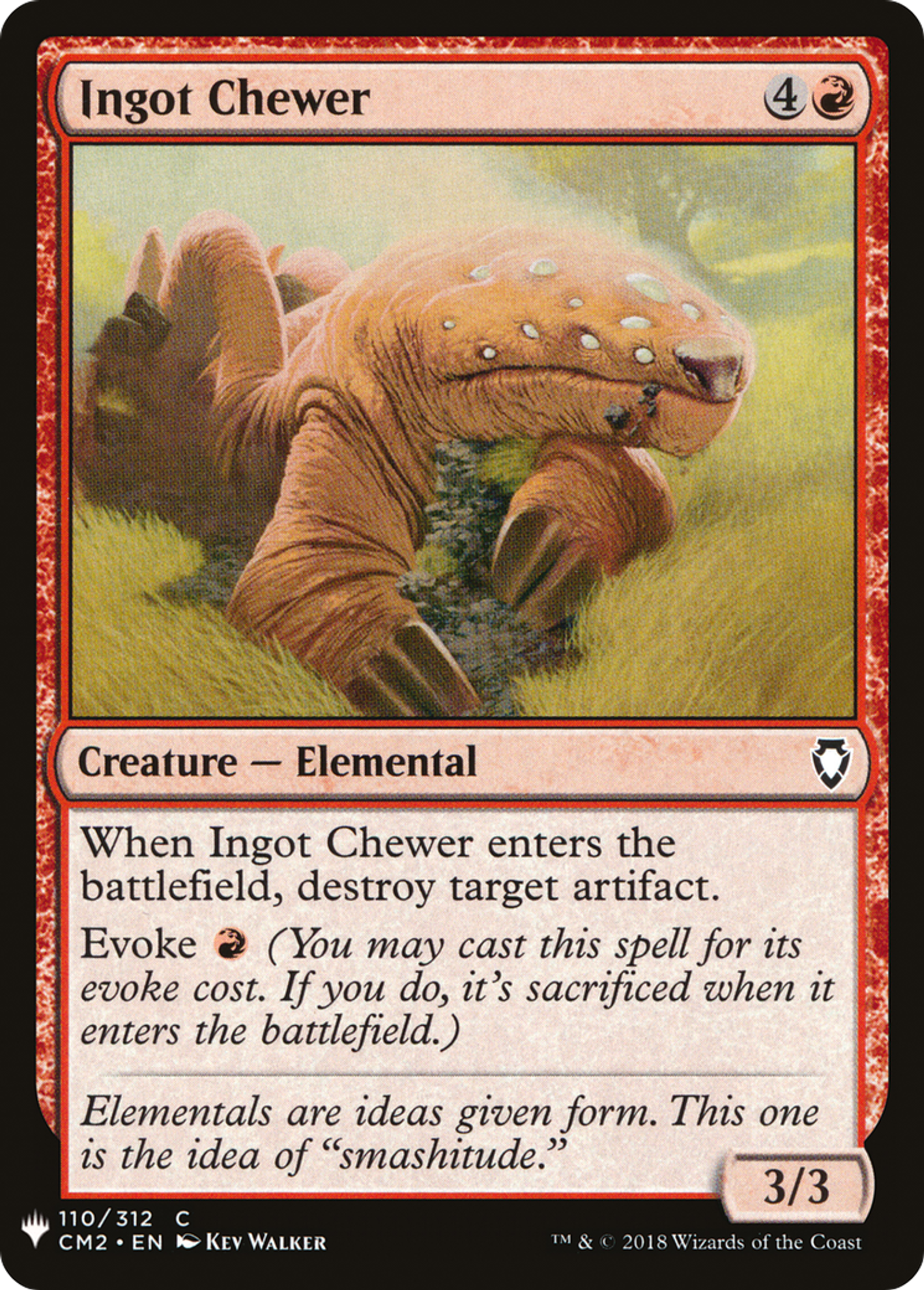 Ingot Chewer — The List — Magic: The Gathering