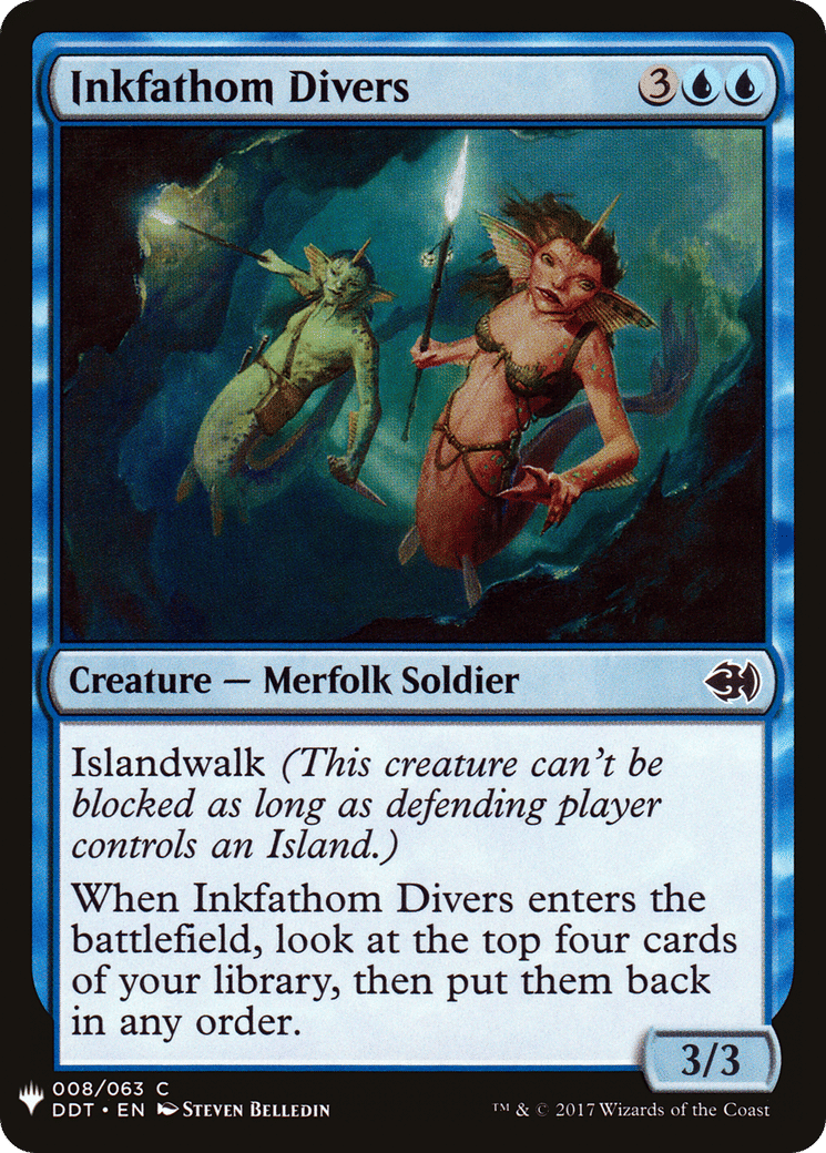 Inkfathom Divers — The List — Magic: The Gathering