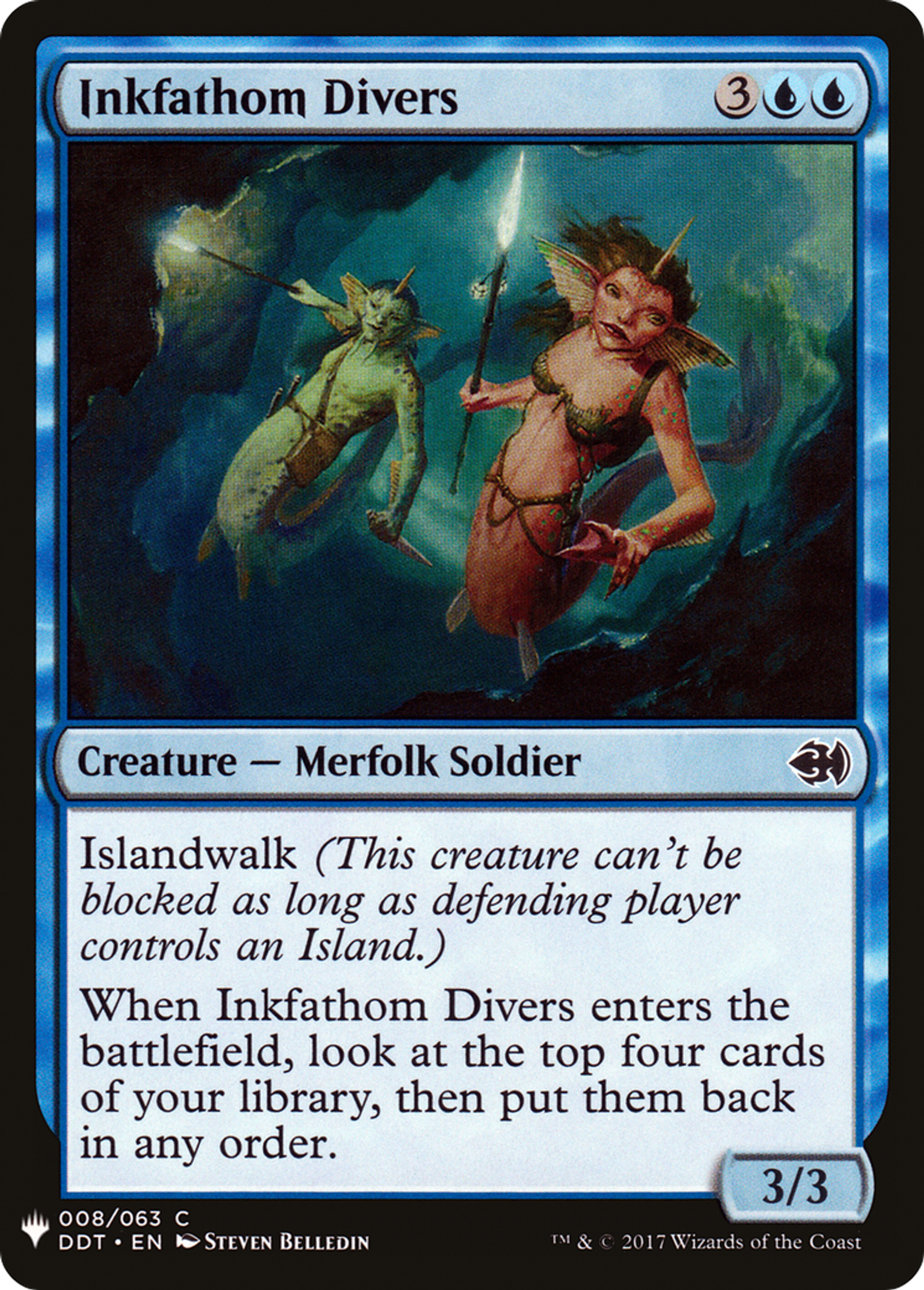 Inkfathom Divers — The List — Magic: The Gathering
